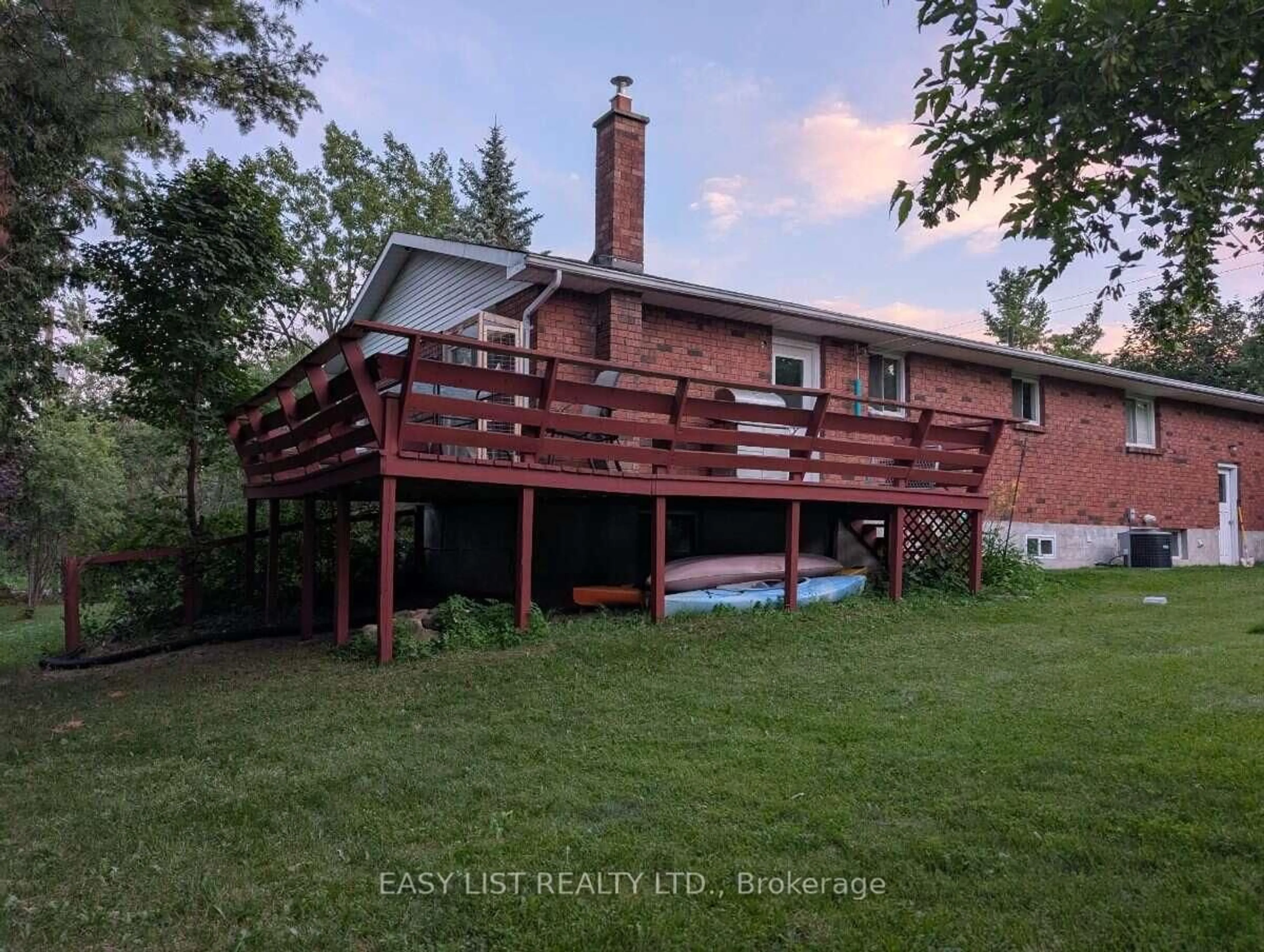 Patio, water/lake/river/ocean view for 276 Clonakilty Line, Selwyn Ontario K0L 1T0