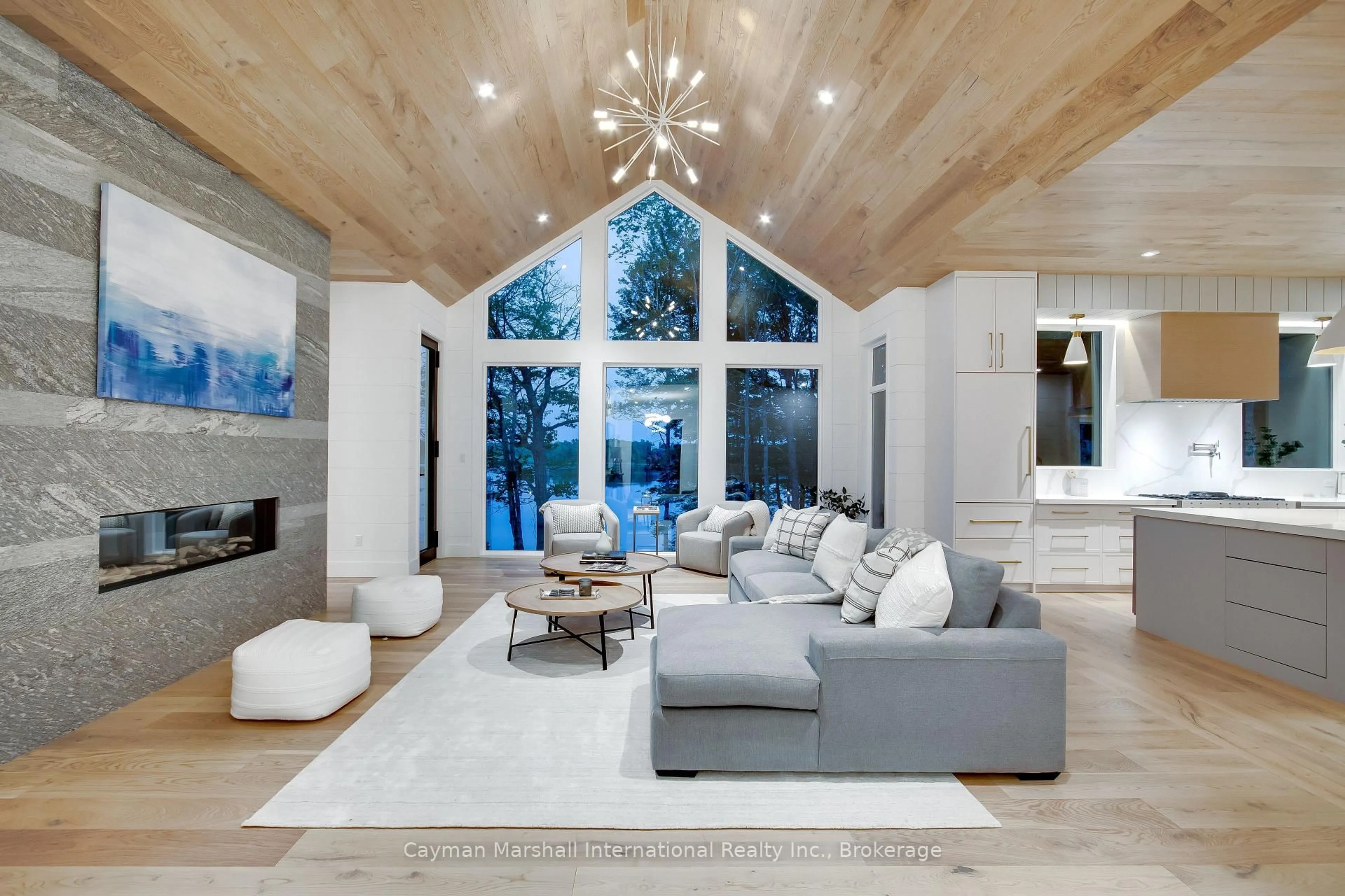 Living room with furniture, unknown for 1331 South Monck Dr #4, Muskoka Lakes Ontario P1L 1W8
