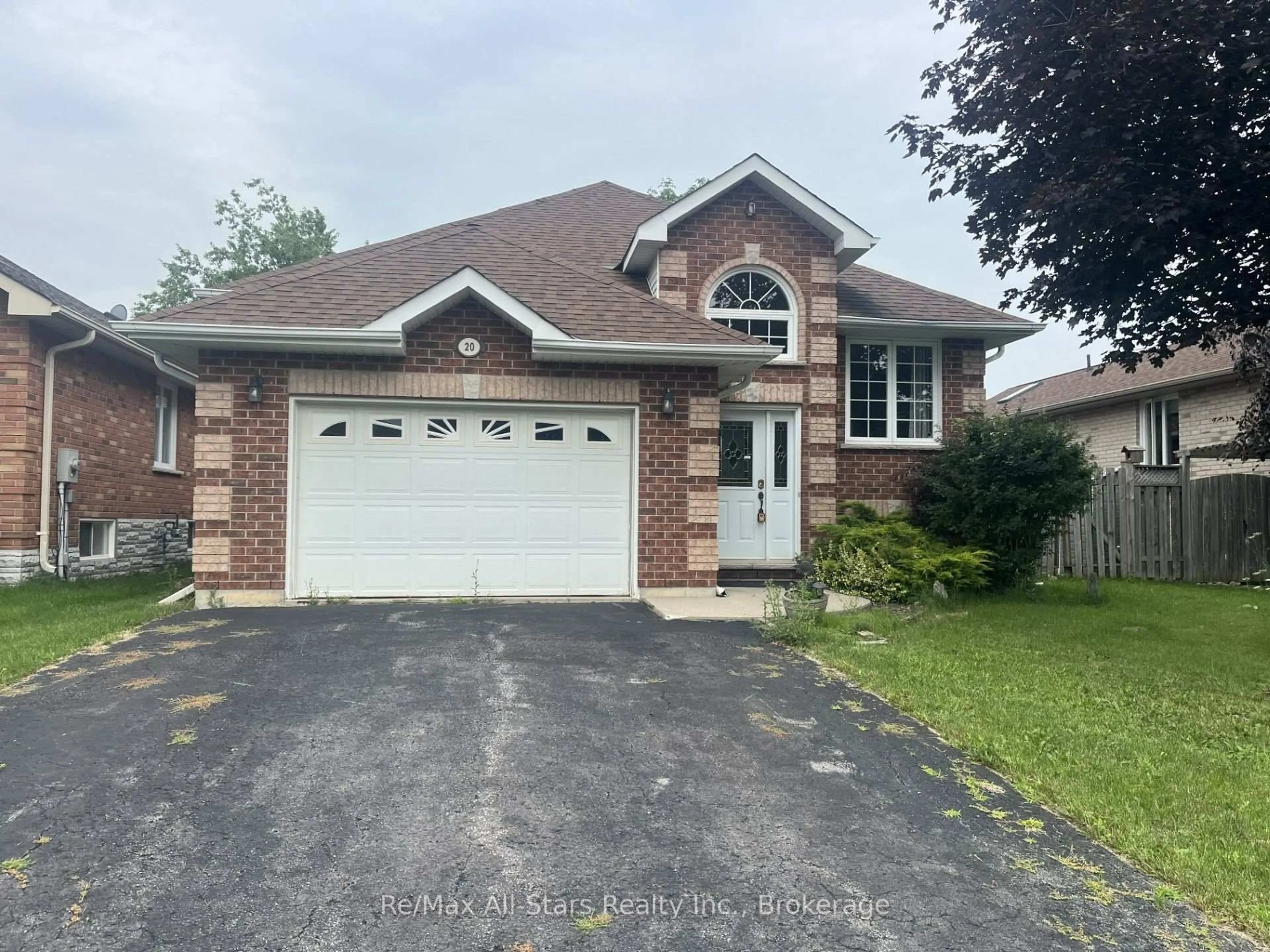 Home with brick exterior material, street for 20 Eakins Cres, Kawartha Lakes Ontario K9V 6J9