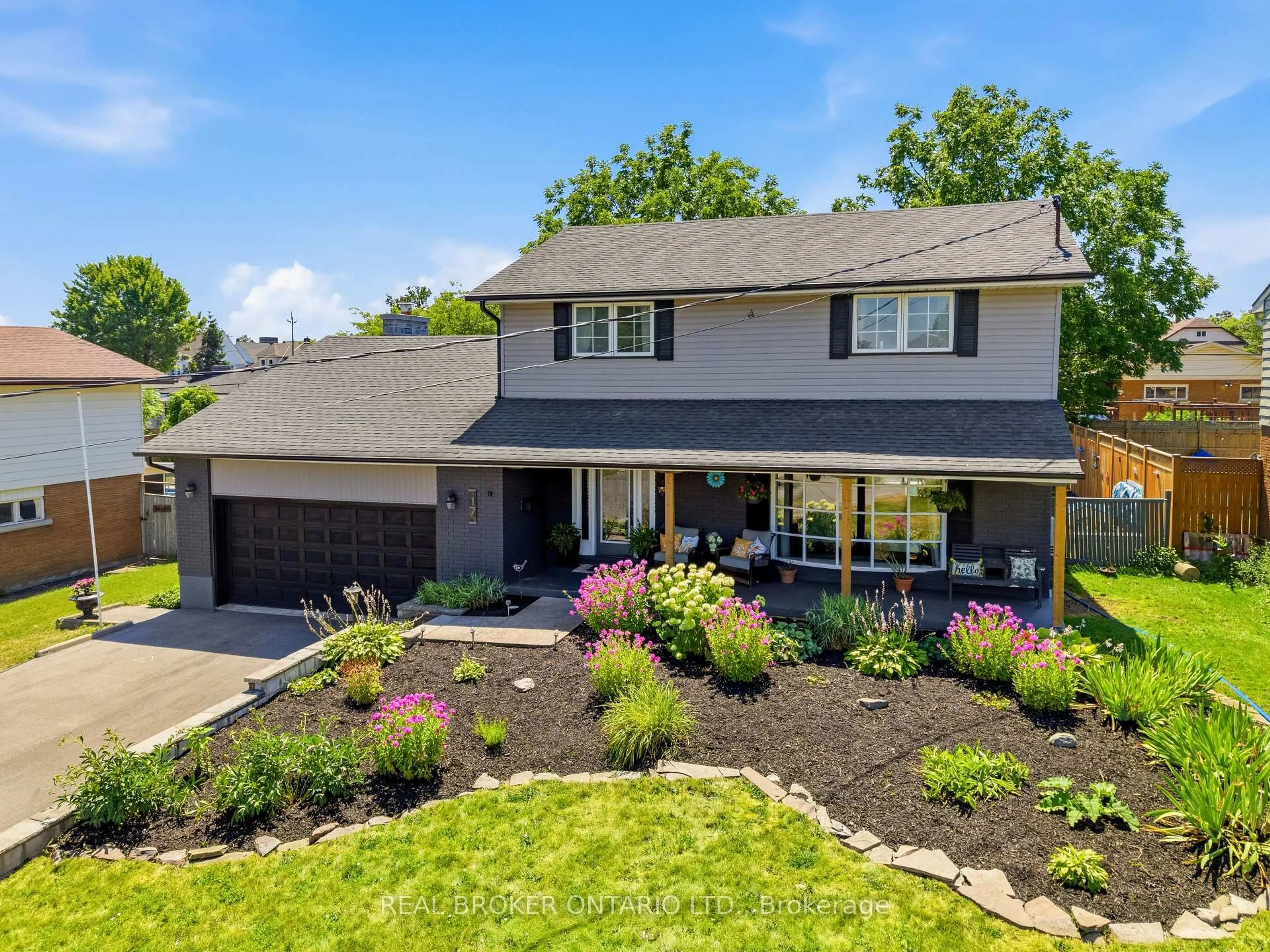 Home with brick exterior material, street for 17 Lindbergh Dr, Fort Erie Ontario L2A 2Z5