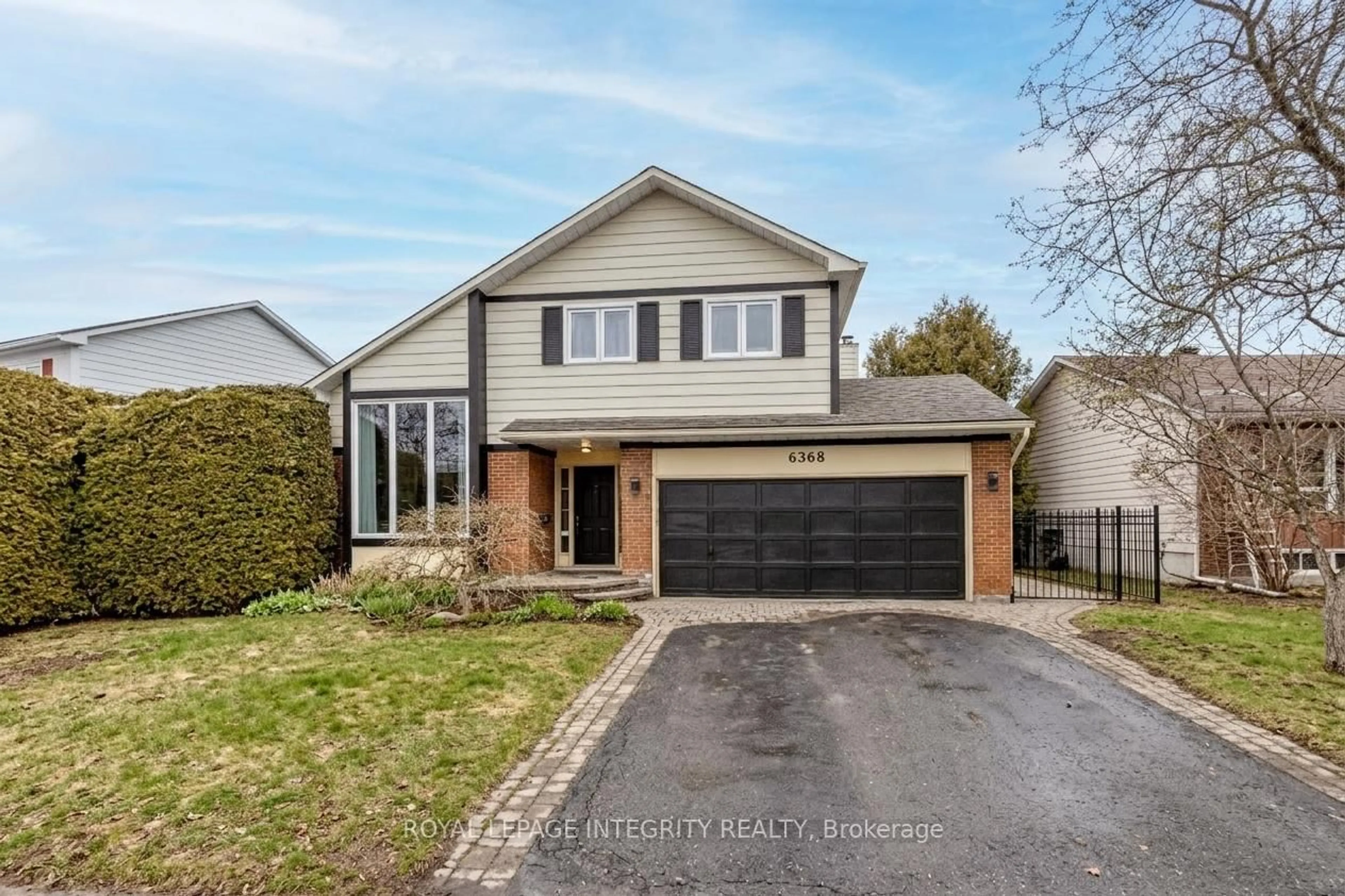 Home with brick exterior material, street for 6368 Viseneau Dr, Orleans Ontario K1C 2J2