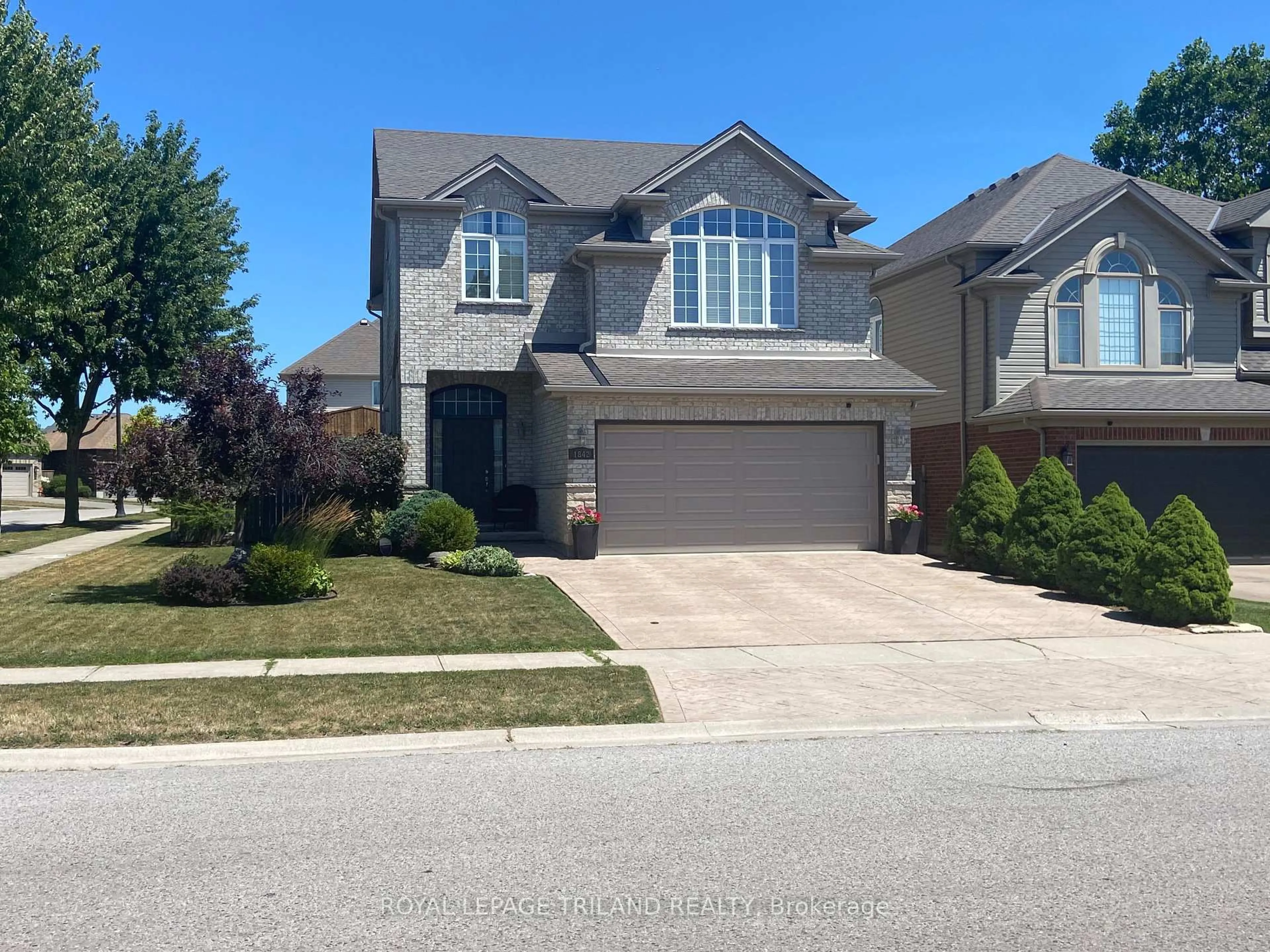 Home with brick exterior material, street for 1842 Gough Ave, London North Ontario N5X 4P6