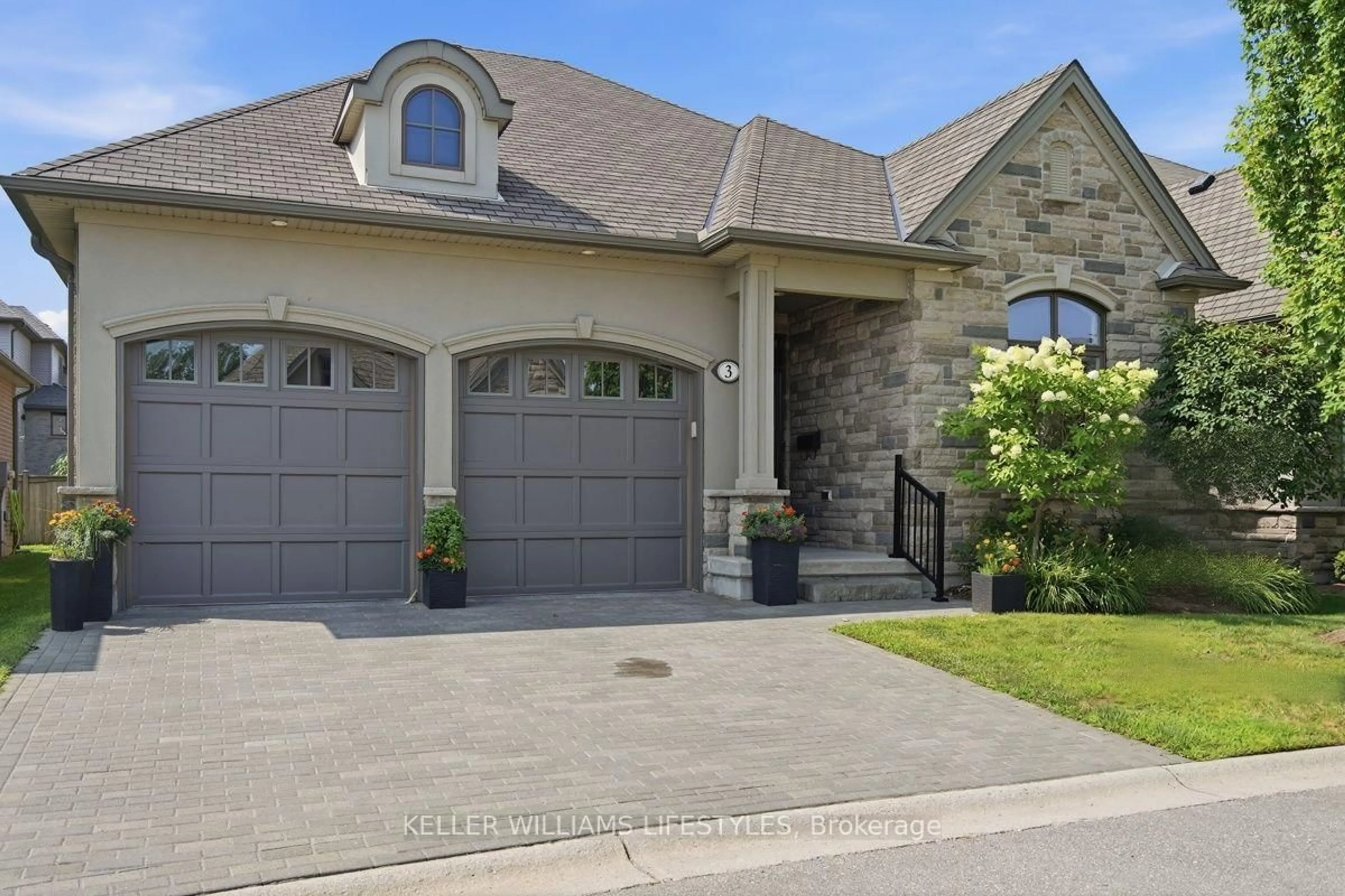 Home with brick exterior material, street for 2290 Torrey Pines Way #3, London North Ontario N6G 0N9