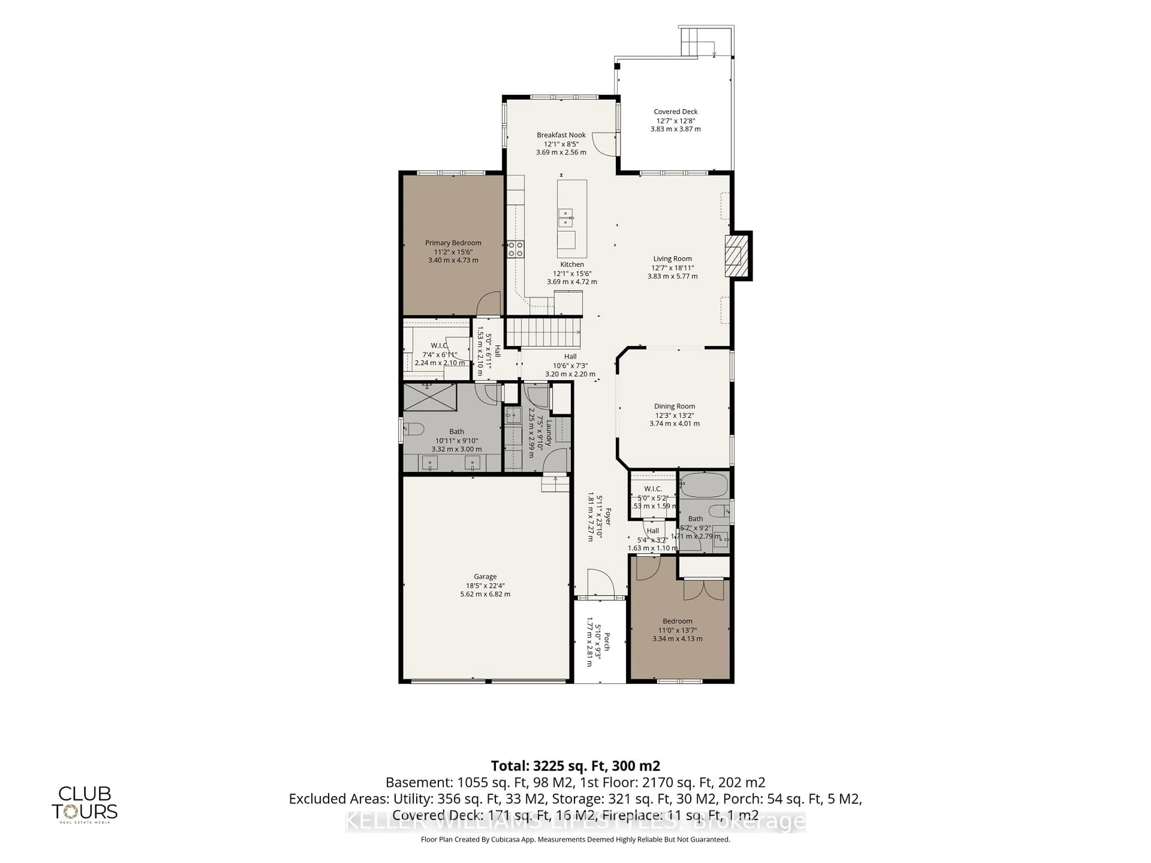 Floor plan for 2290 Torrey Pines Way #3, London North Ontario N6G 0N9