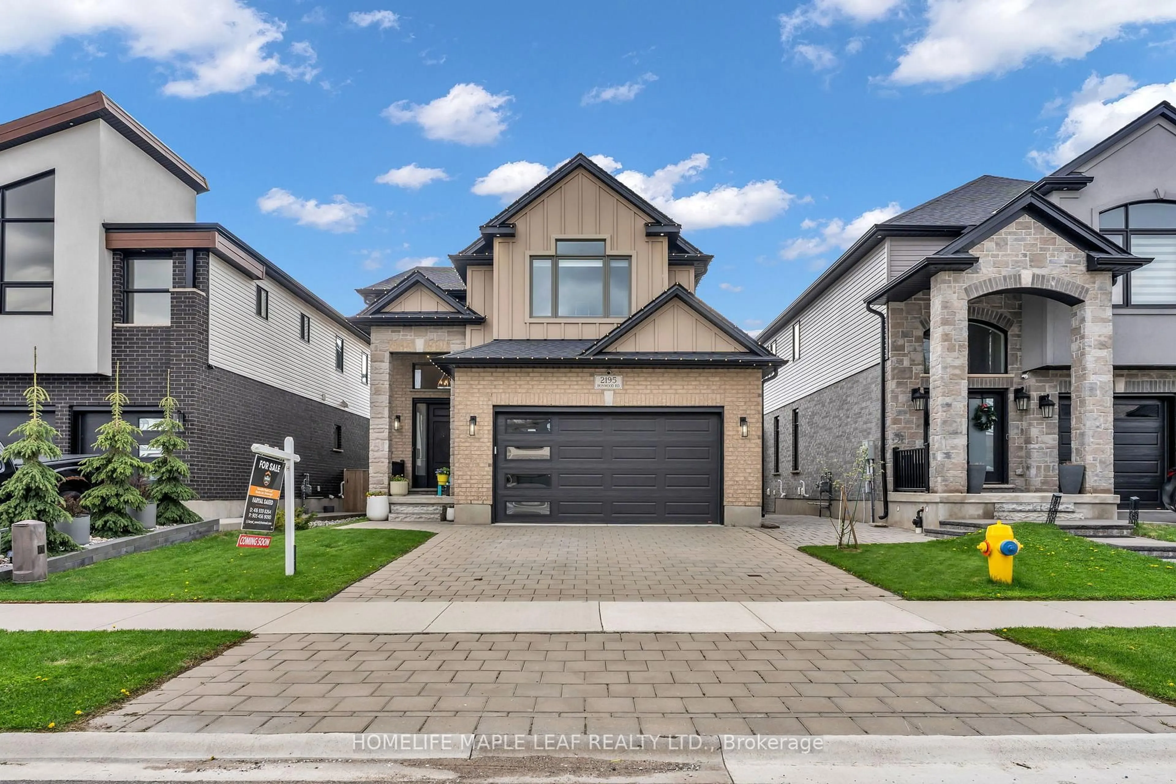 Home with brick exterior material, street for 2195 Ironwood Rd, London South Ontario N6K 0H2