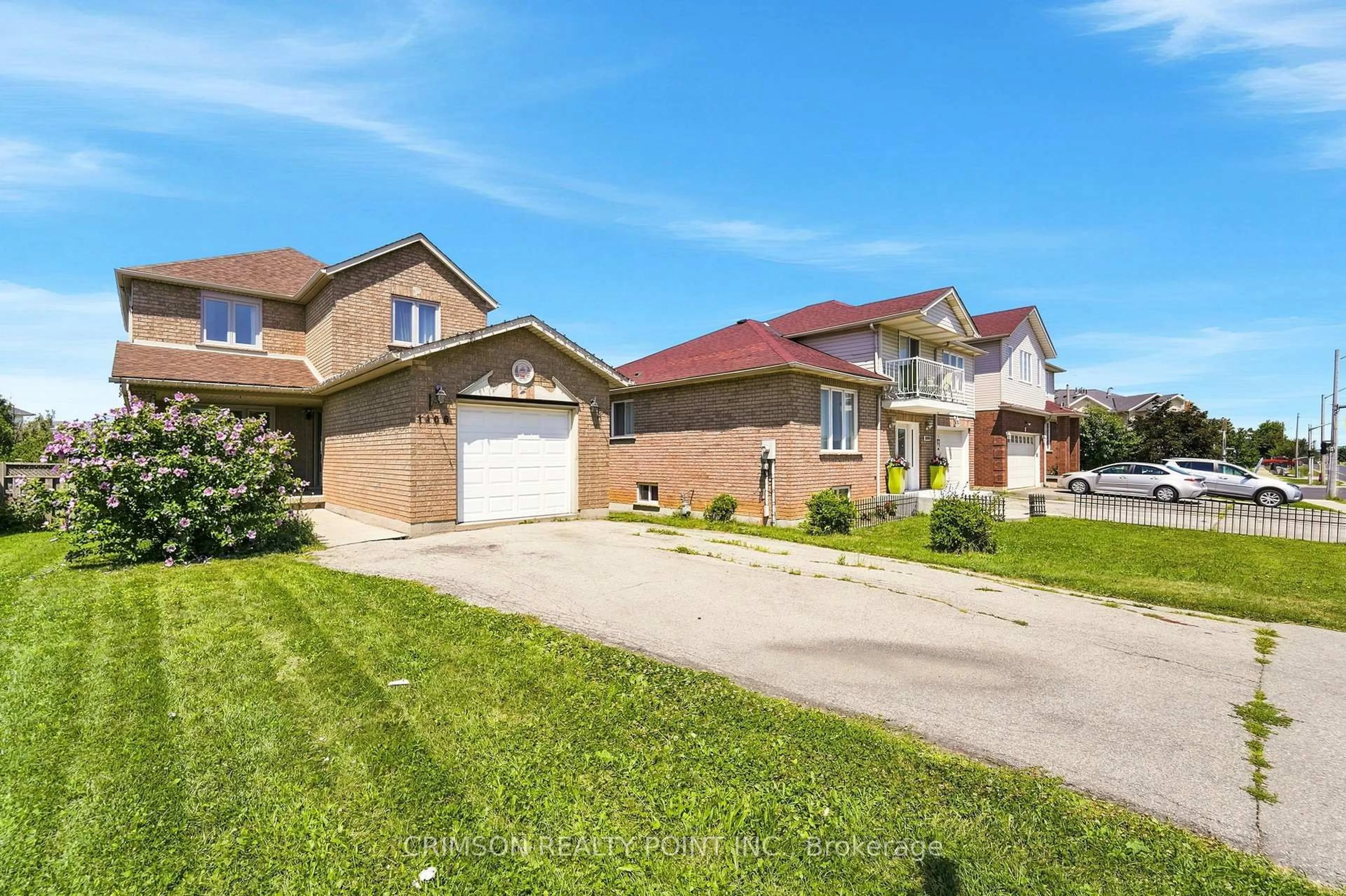 Home with brick exterior material, street for 1406 Upper Sherman Ave, Hamilton Ontario L8W 1C3