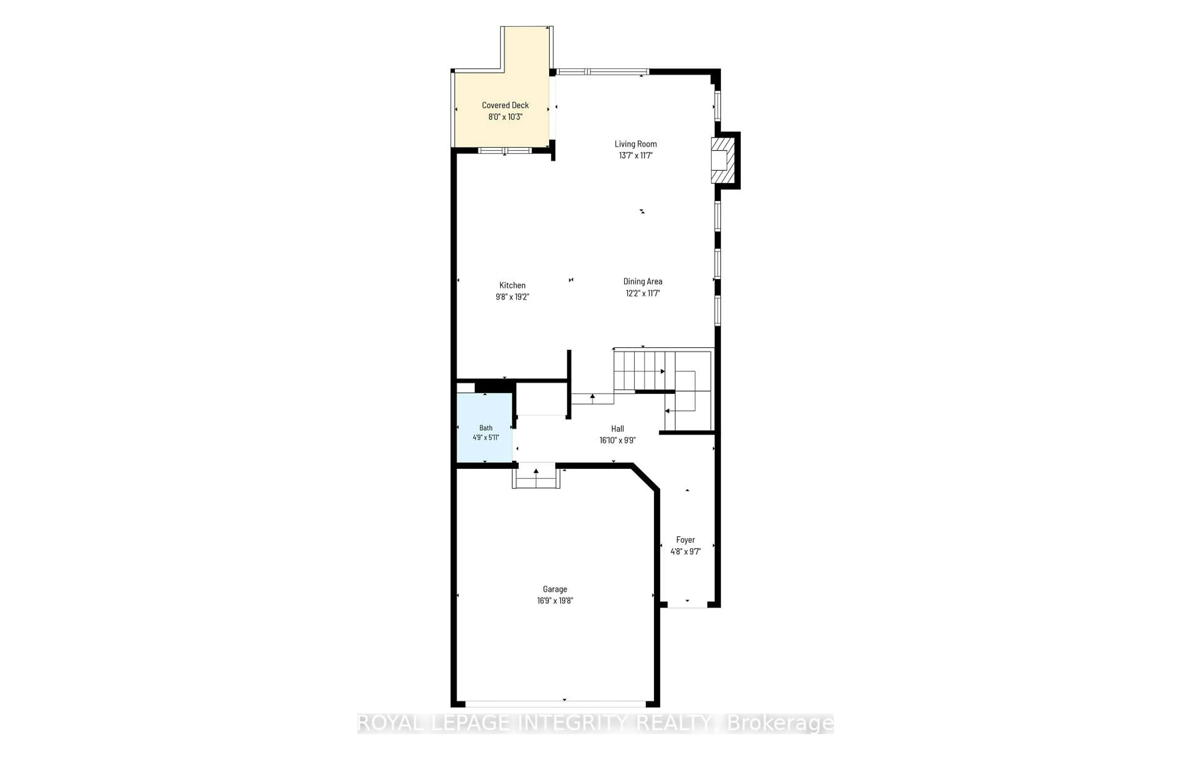 Floor plan for 90 Palfrey Way, Ottawa Ontario K2V 0B3