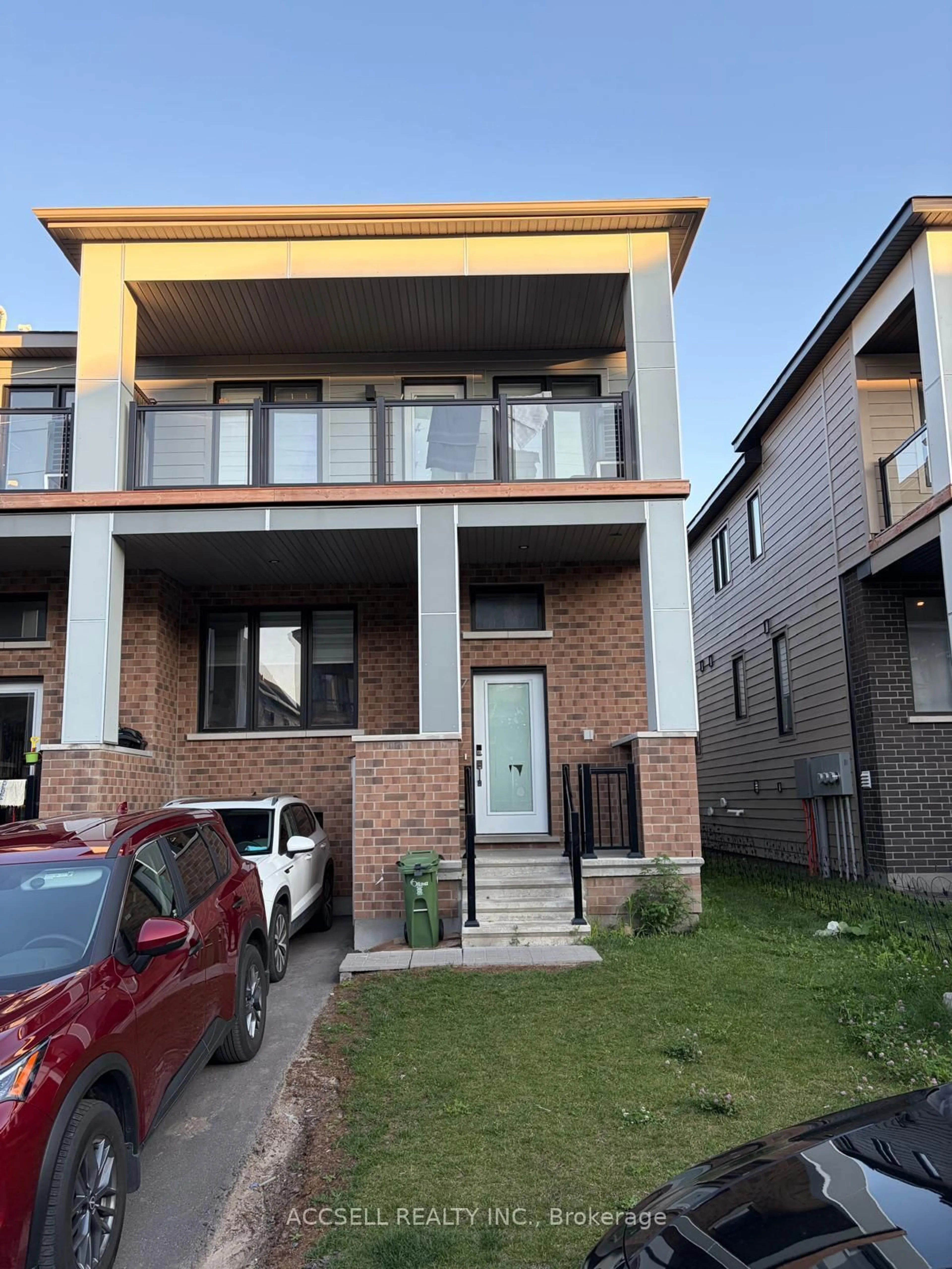 Home with brick exterior material, street for 217 Speckled Alder Row, Ottawa Ontario K2J 7A6