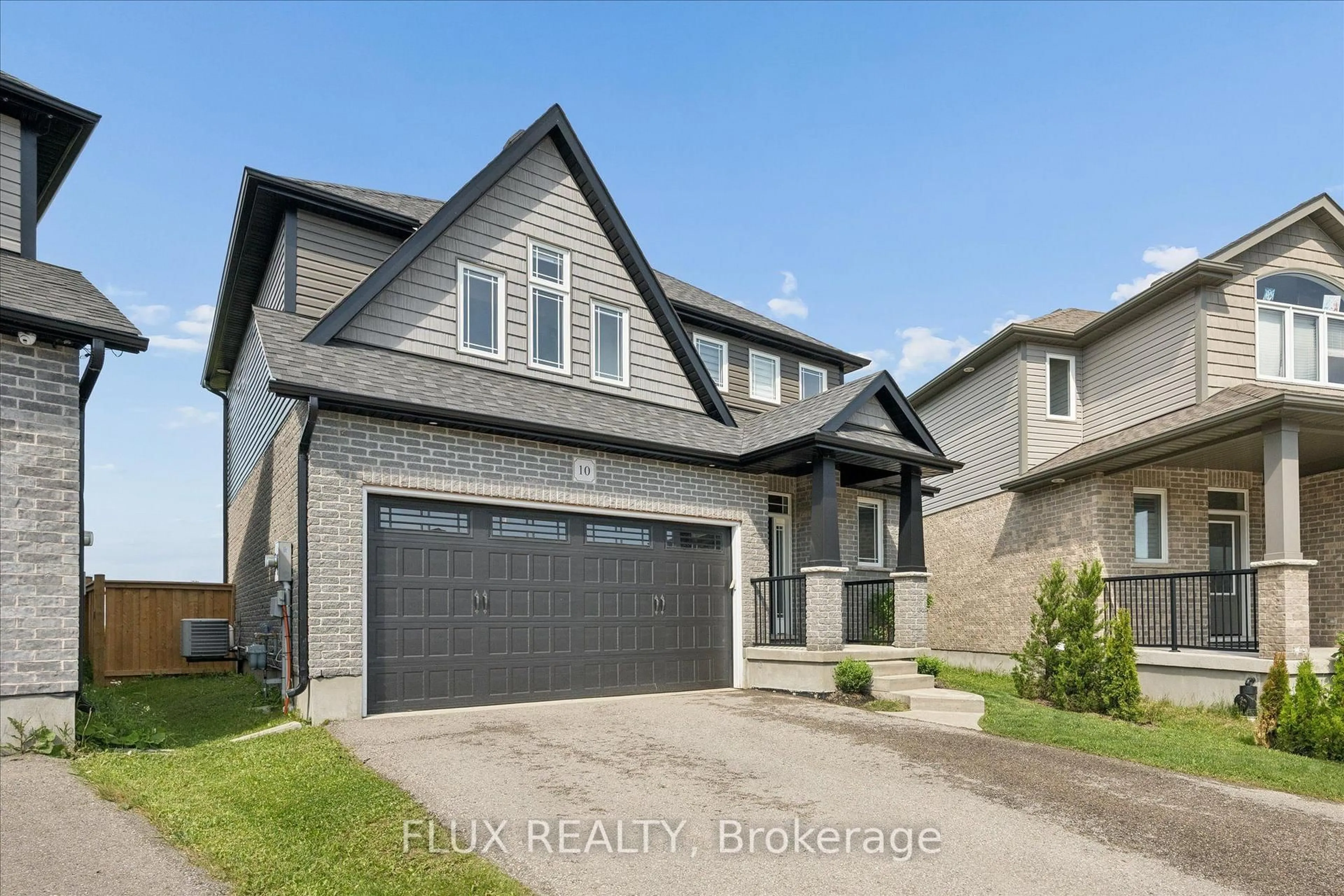 Home with brick exterior material, street for 10 Sparrow Cres, East Luther Grand Valley Ontario L9W 0R7