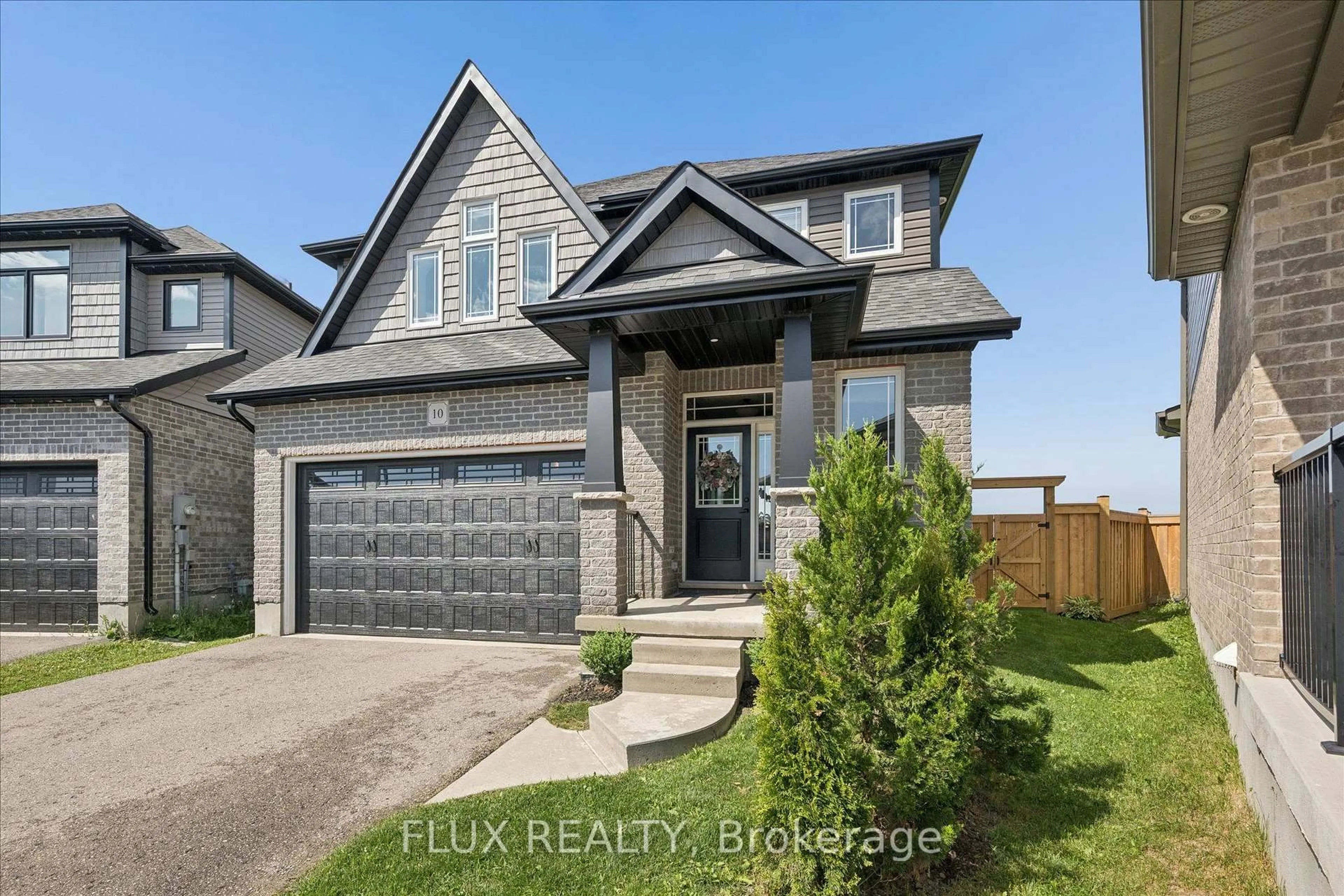 Home with brick exterior material, street for 10 Sparrow Cres, East Luther Grand Valley Ontario L9W 0R7
