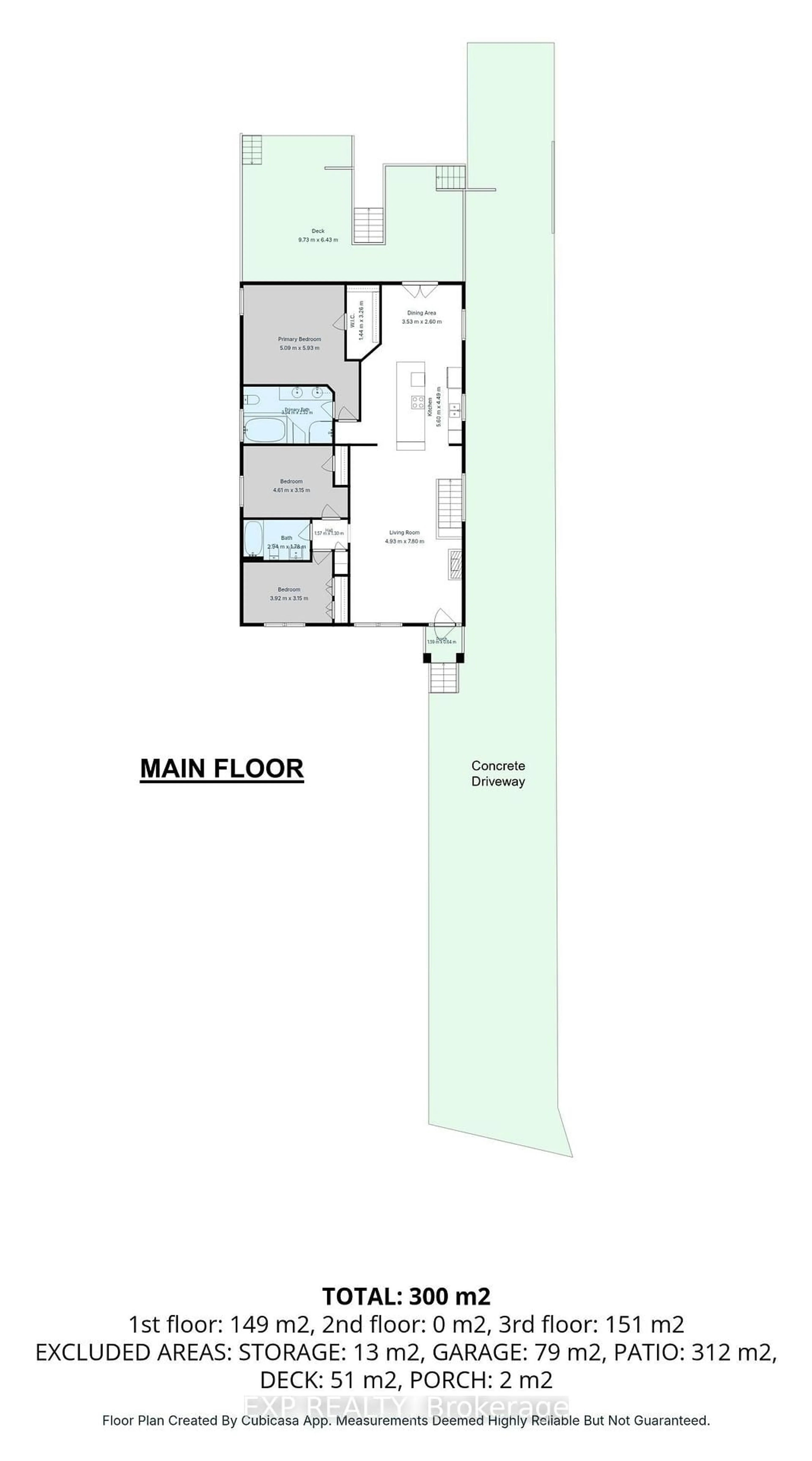 Floor plan for 17 Greenfield Crt, London South Ontario N6E 1K9