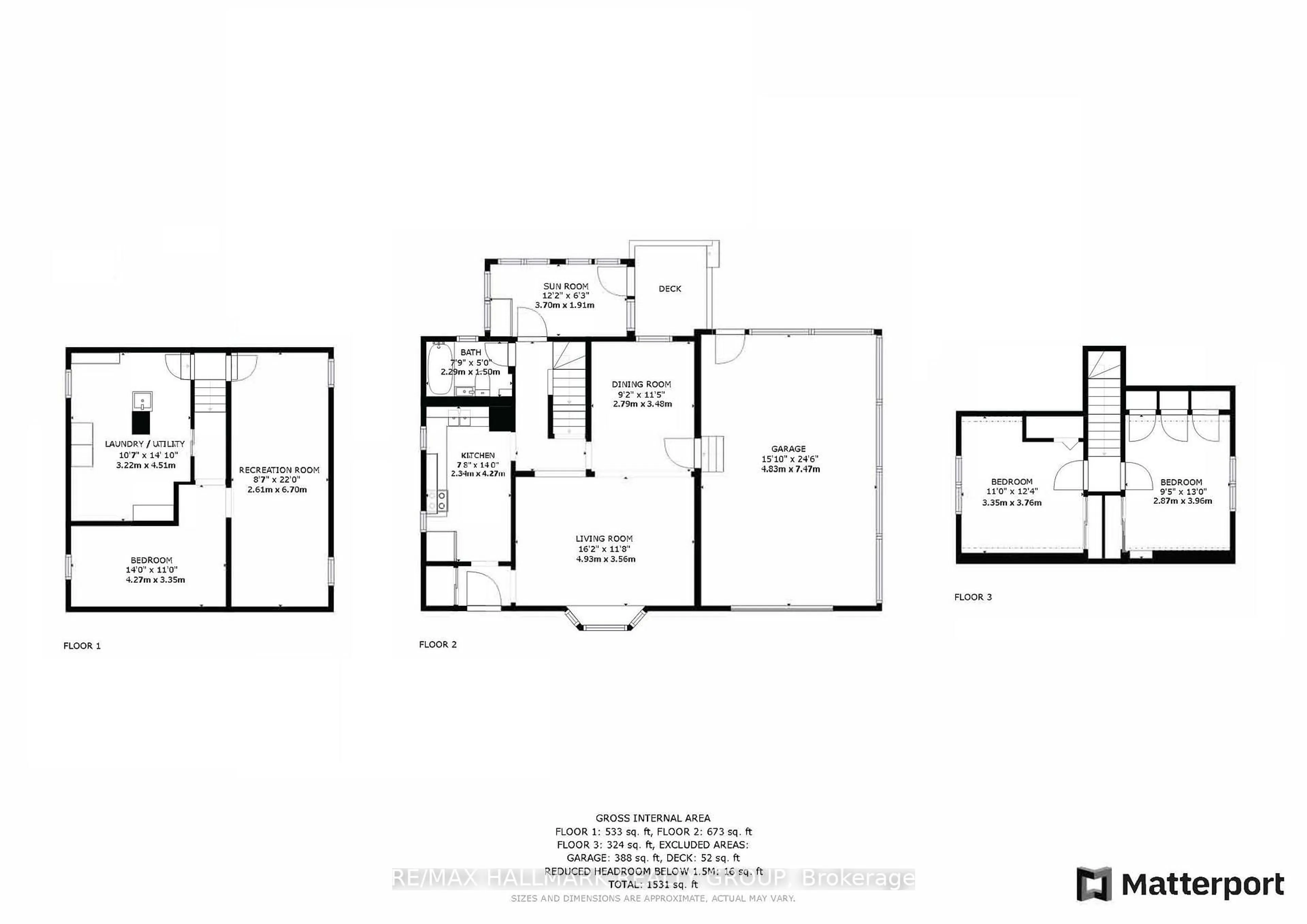 Floor plan for 36 Hastings Dr, Brockville Ontario K6V 2P1