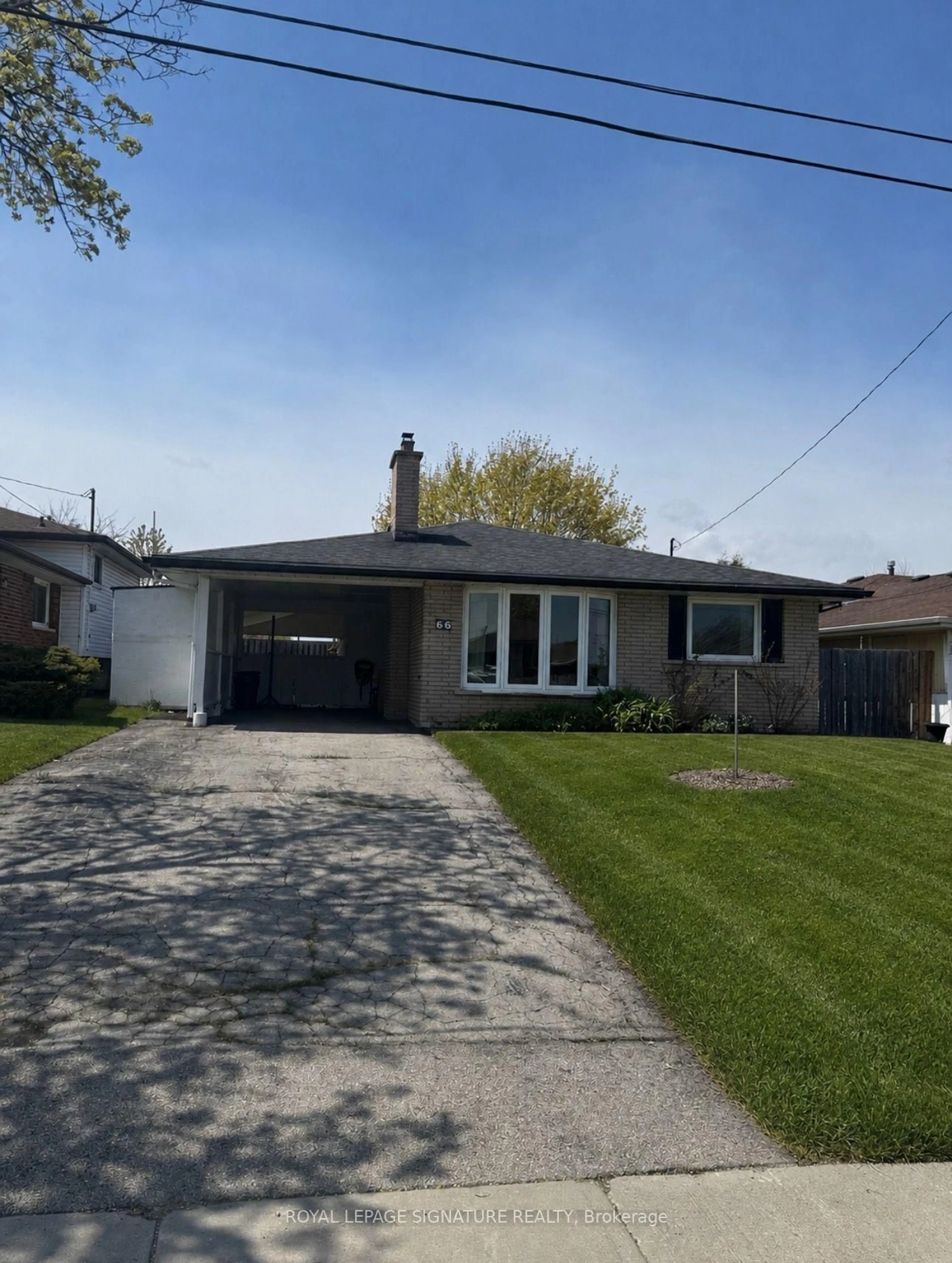 Home with vinyl exterior material, street for 66 Victor Blvd, Hamilton Ontario L9A 2V4