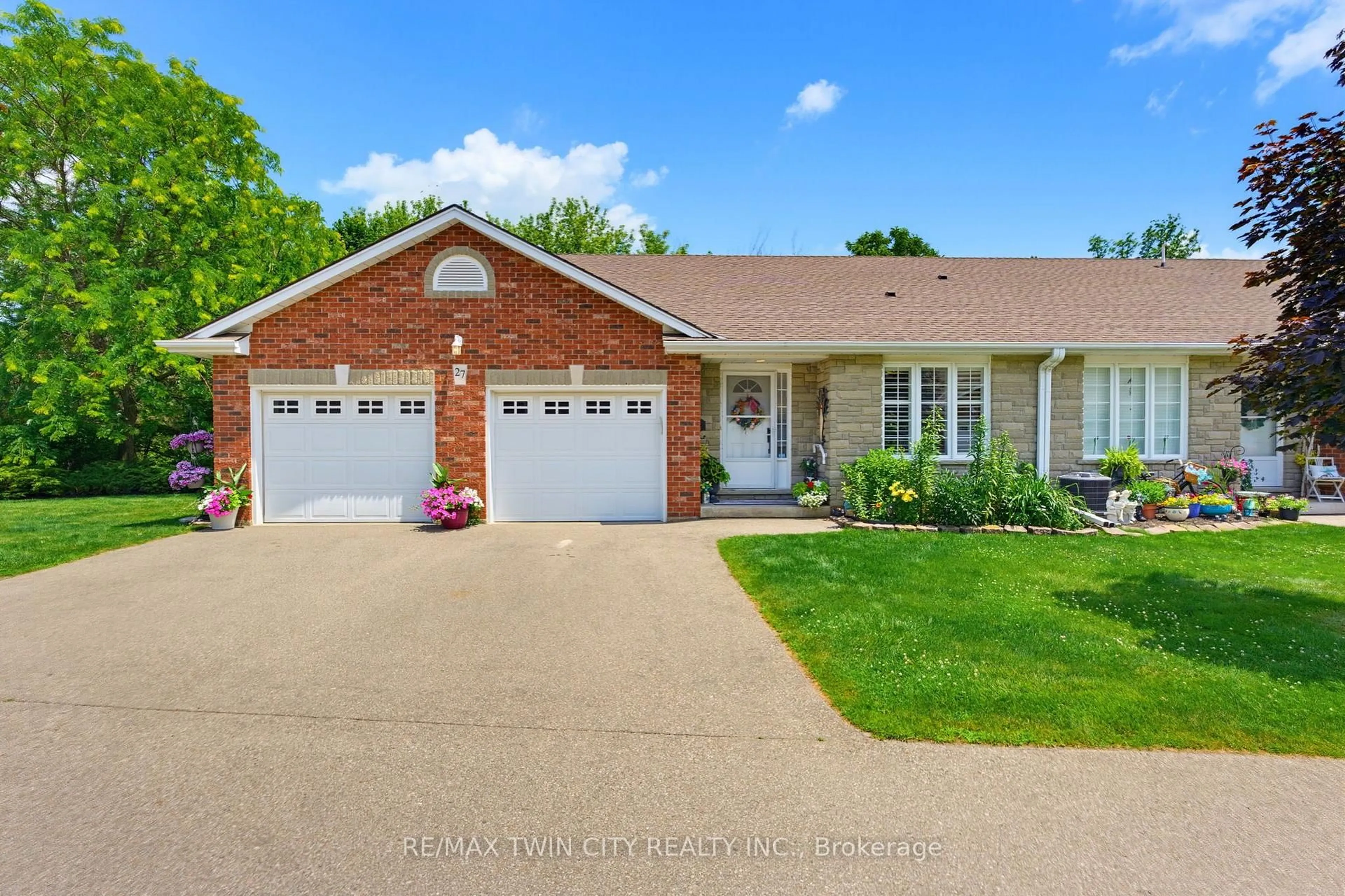 Home with brick exterior material, street for 53 Beverly St #27, Brant Ontario N0E 1N0
