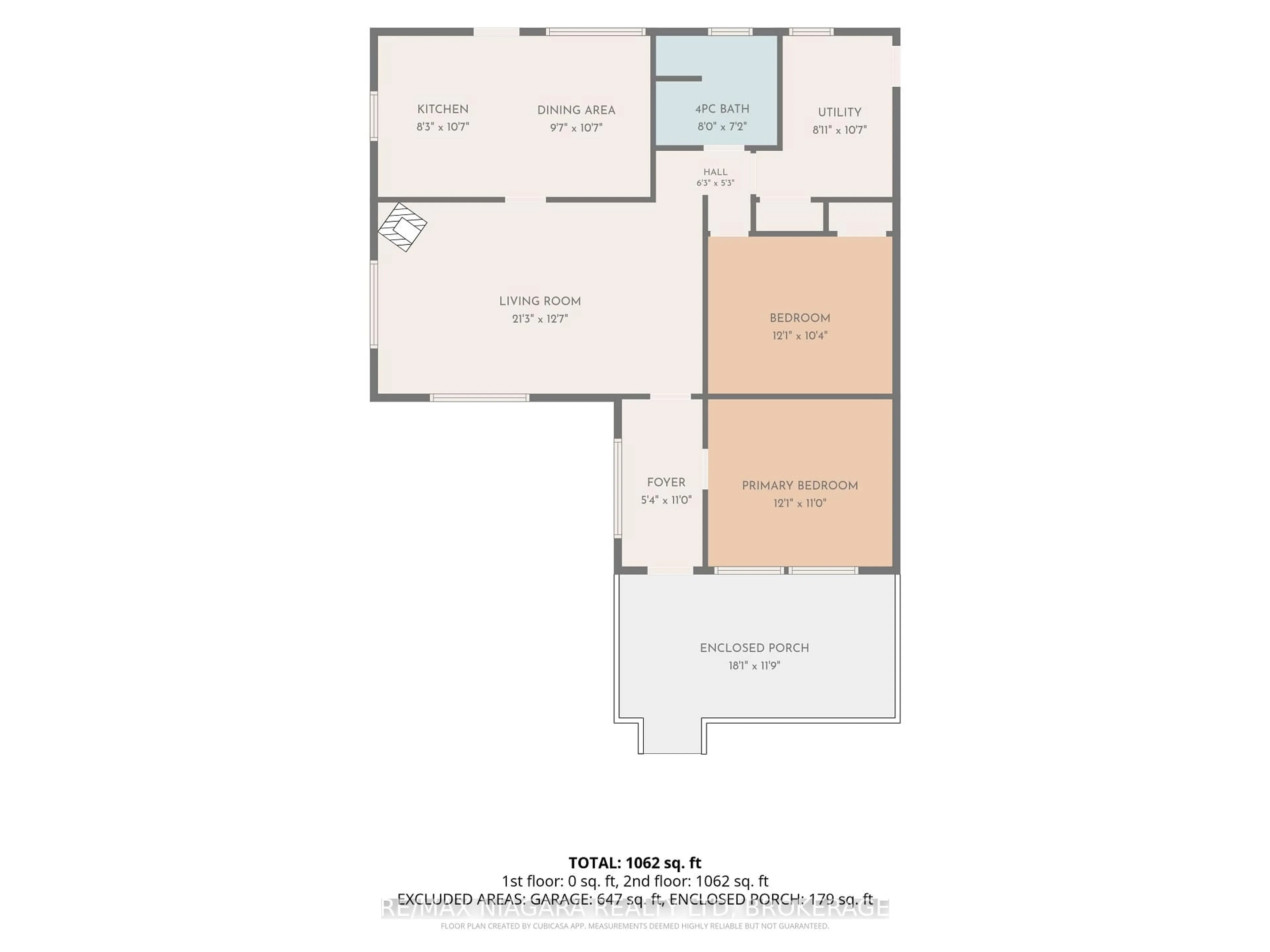 Floor plan for 429 Delaware Ave, Fort Erie Ontario L2A 5M4