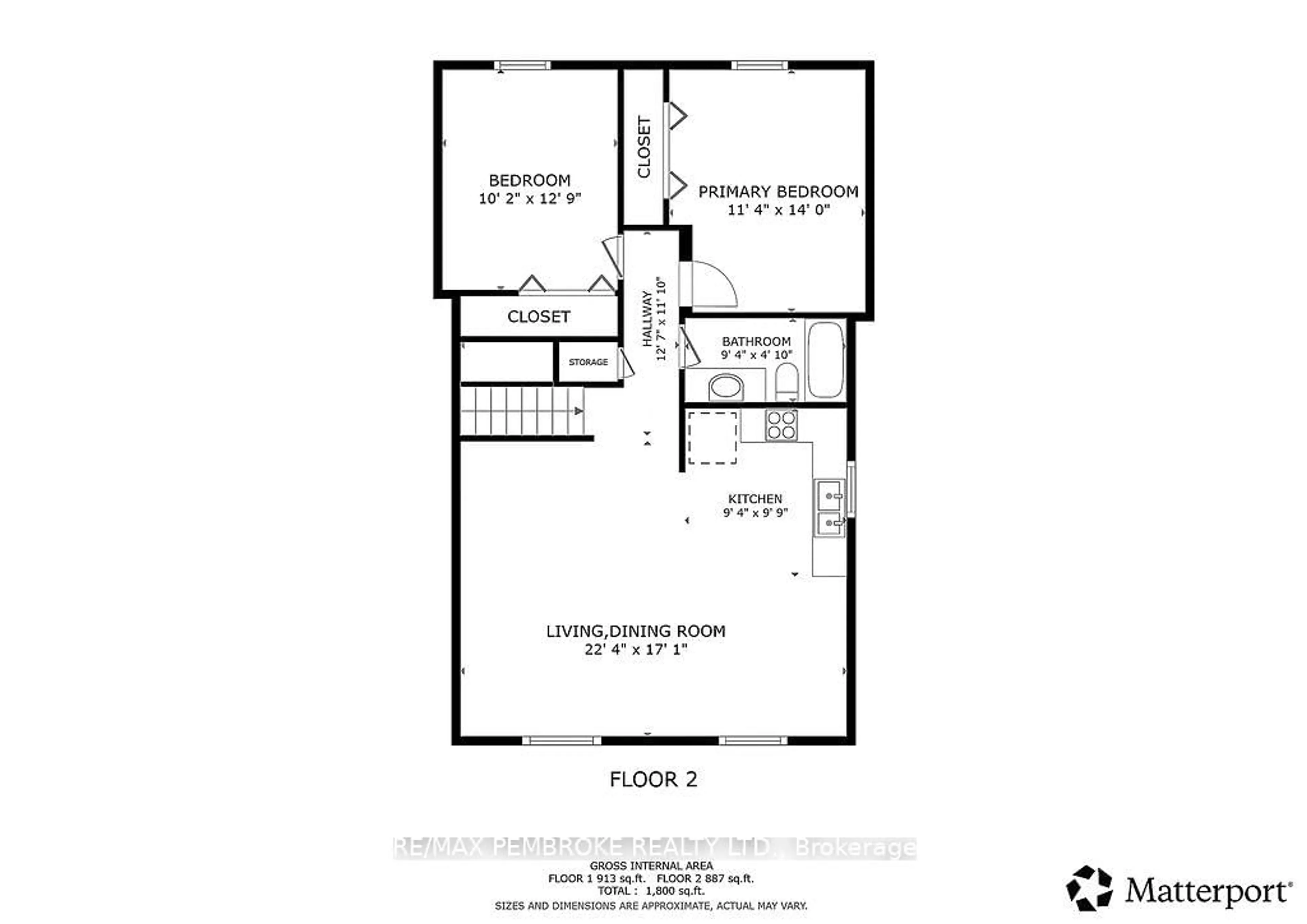 Floor plan for 35 Winfield St, Petawawa Ontario K8H 0A2