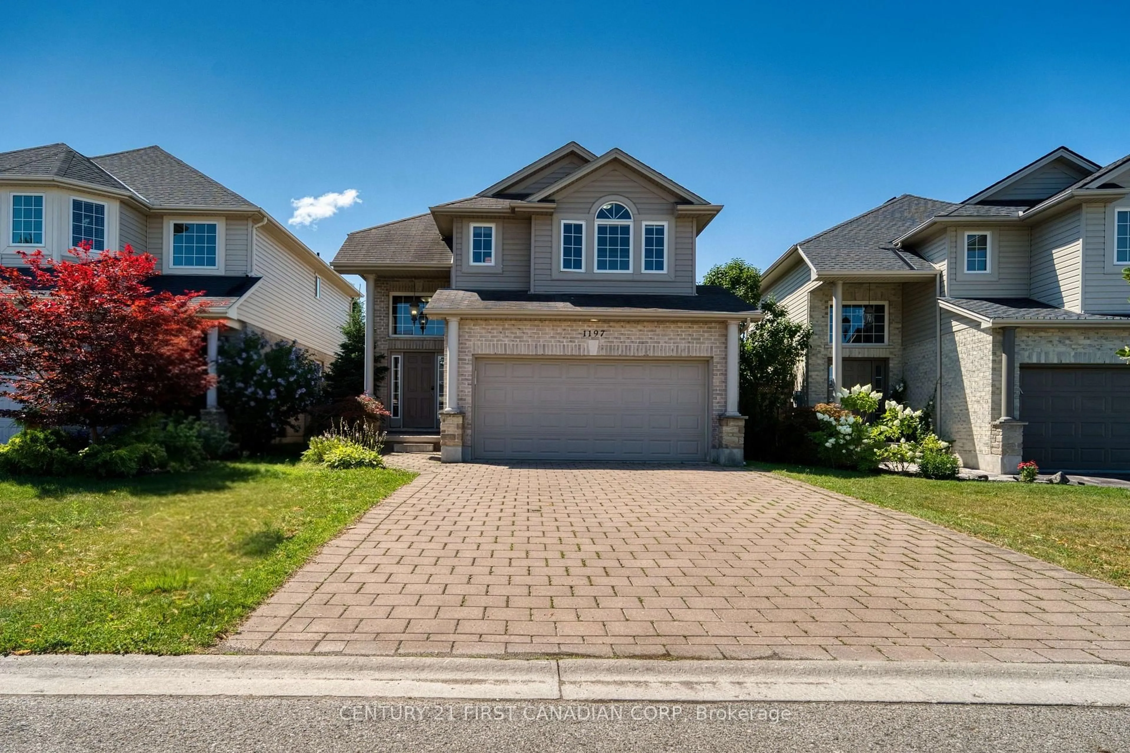Home with brick exterior material, street for 1197 Smither Rd, London North Ontario N6G 5R8