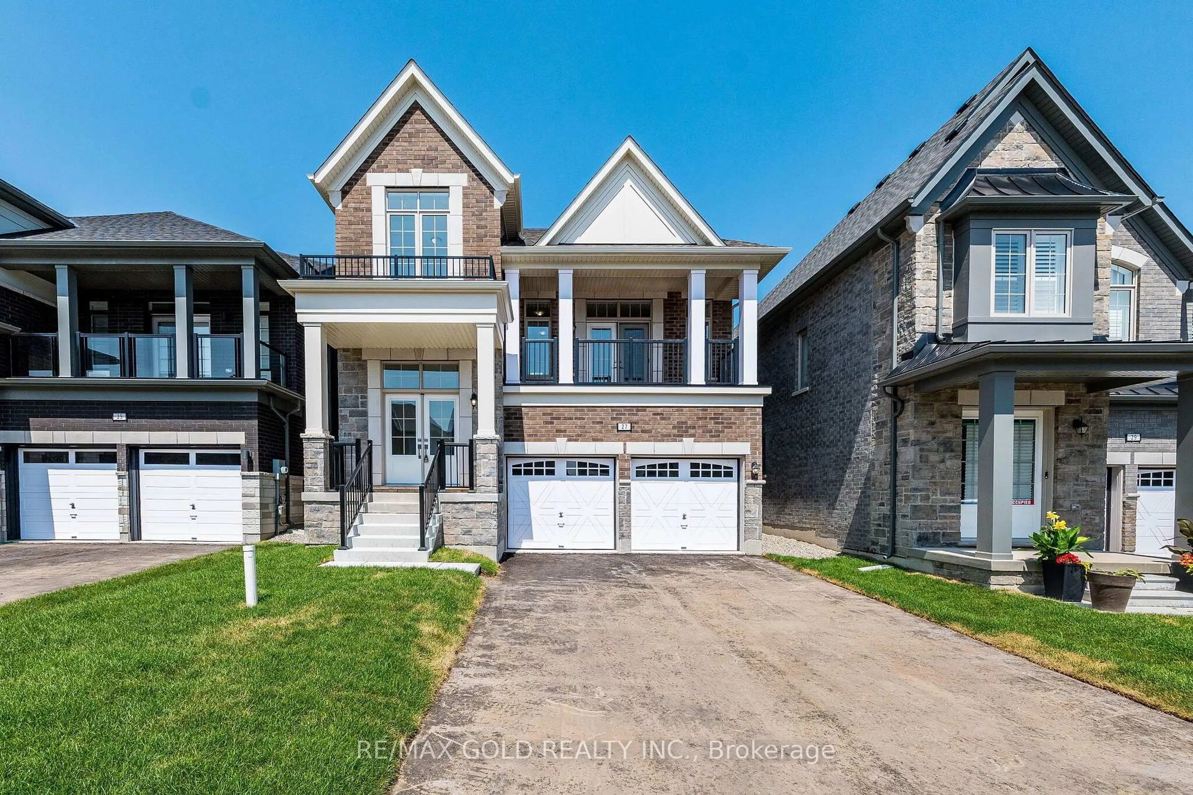 Home with brick exterior material, street for 27 Mundell Rd, Erin Ontario N0B 1T0