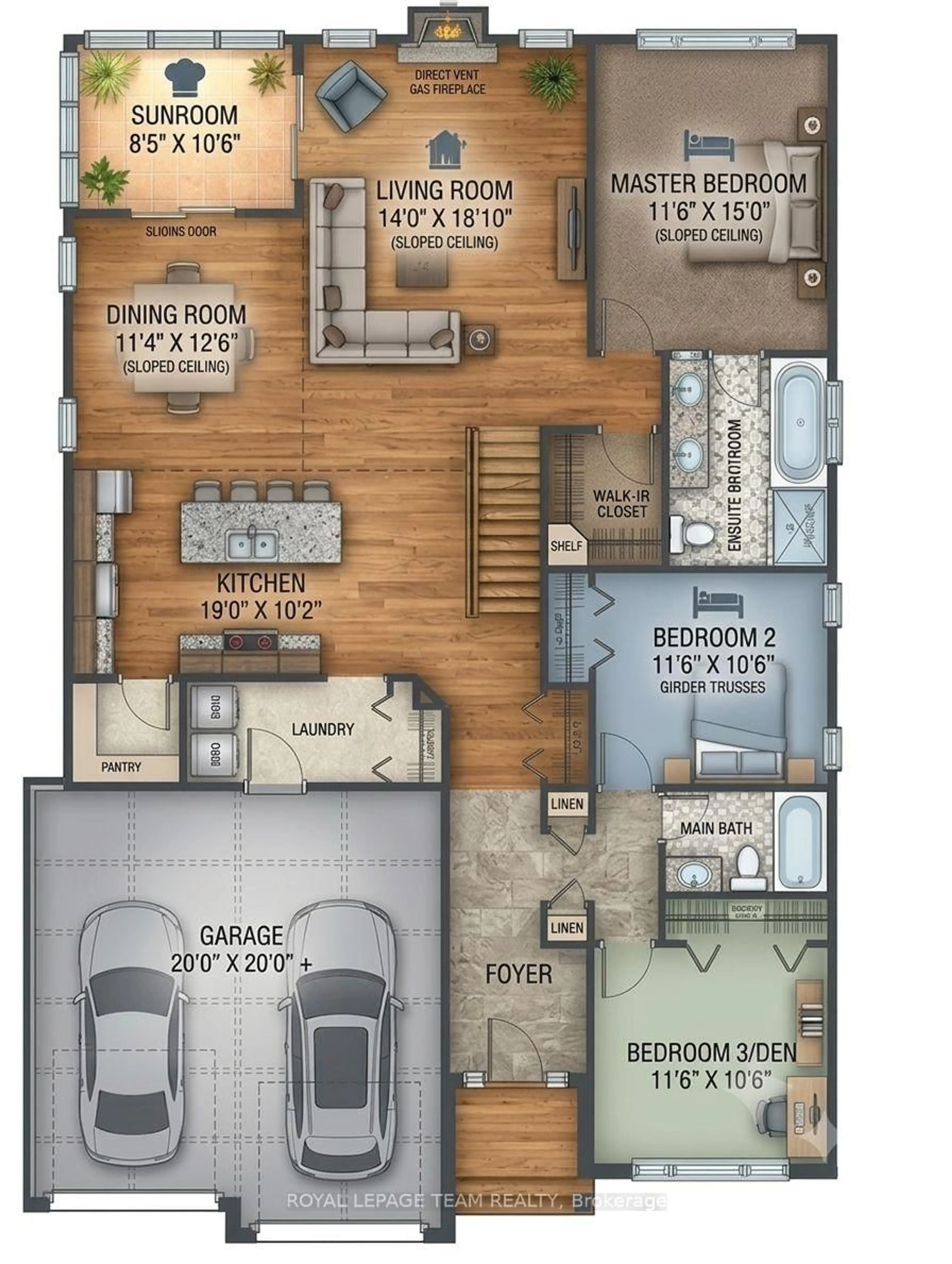 Floor plan for 664 Cobalt St, Clarence-Rockland Ontario K4K 0L8