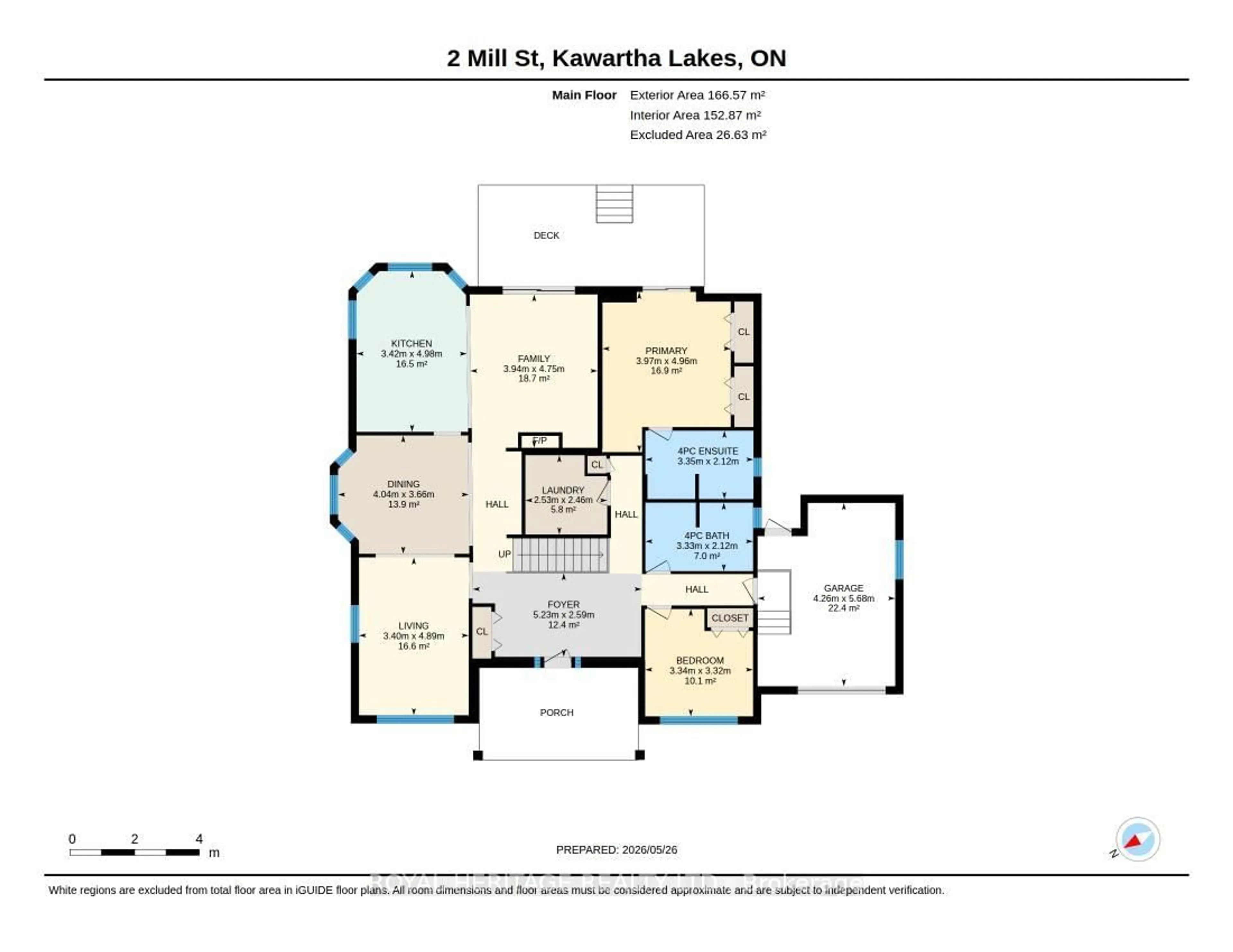 Floor plan for 2 Mill St, Kawartha Lakes Ontario K0M 1A0