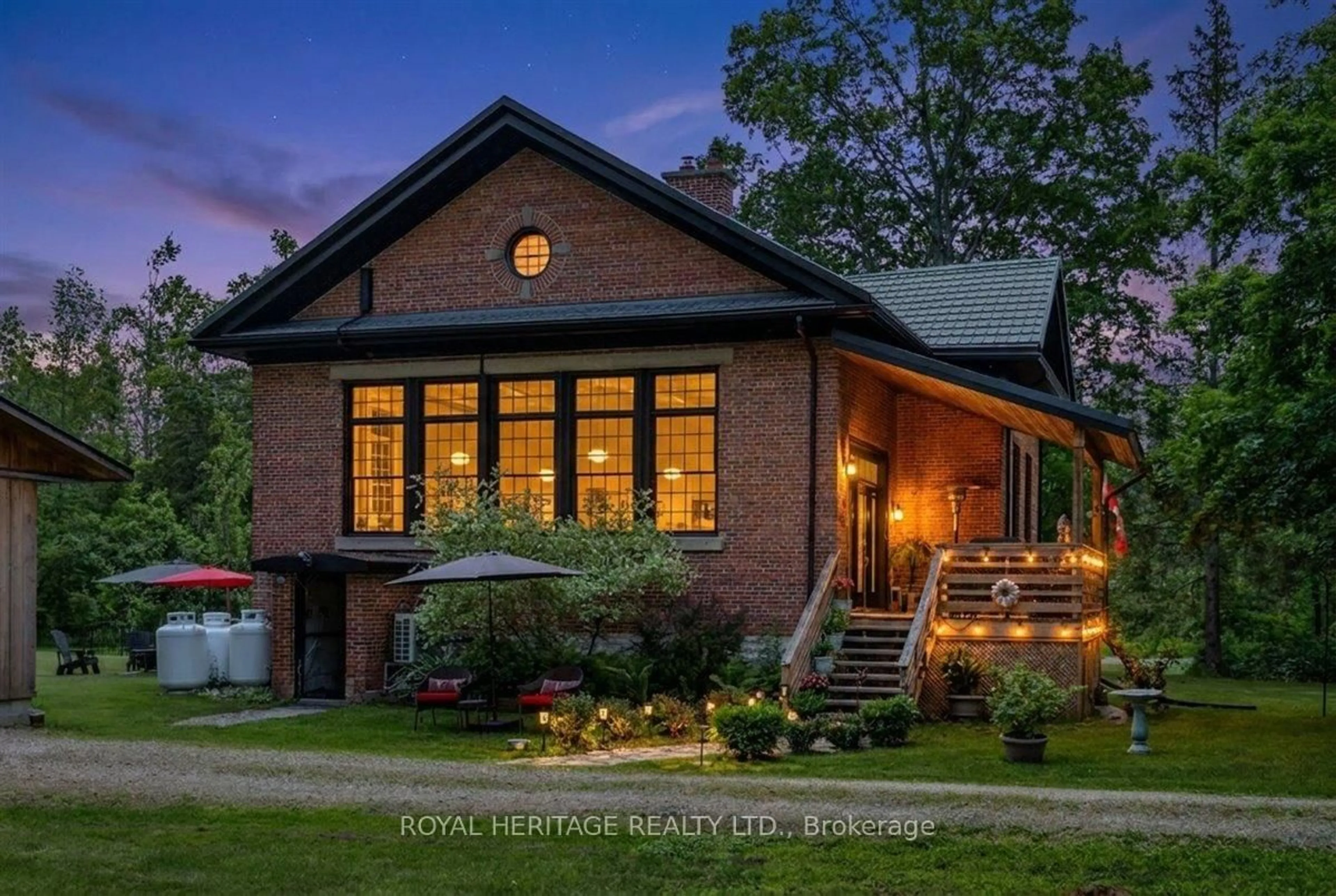 Home with brick exterior material, unknown for 210 Cosh's Rd, Kawartha Lakes Ontario K0M 1A0