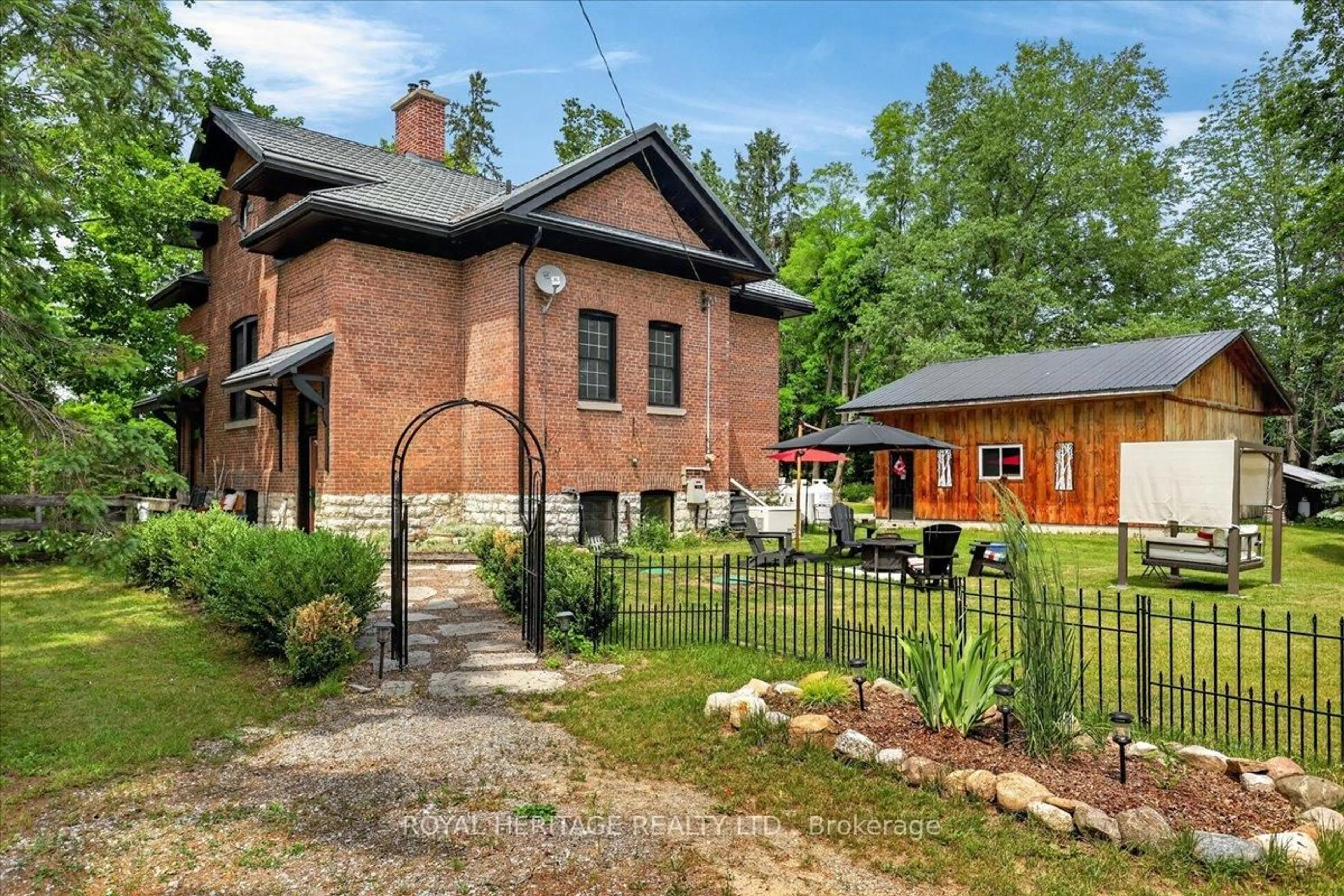Home with brick exterior material, unknown for 210 Cosh's Rd, Kawartha Lakes Ontario K0M 1A0