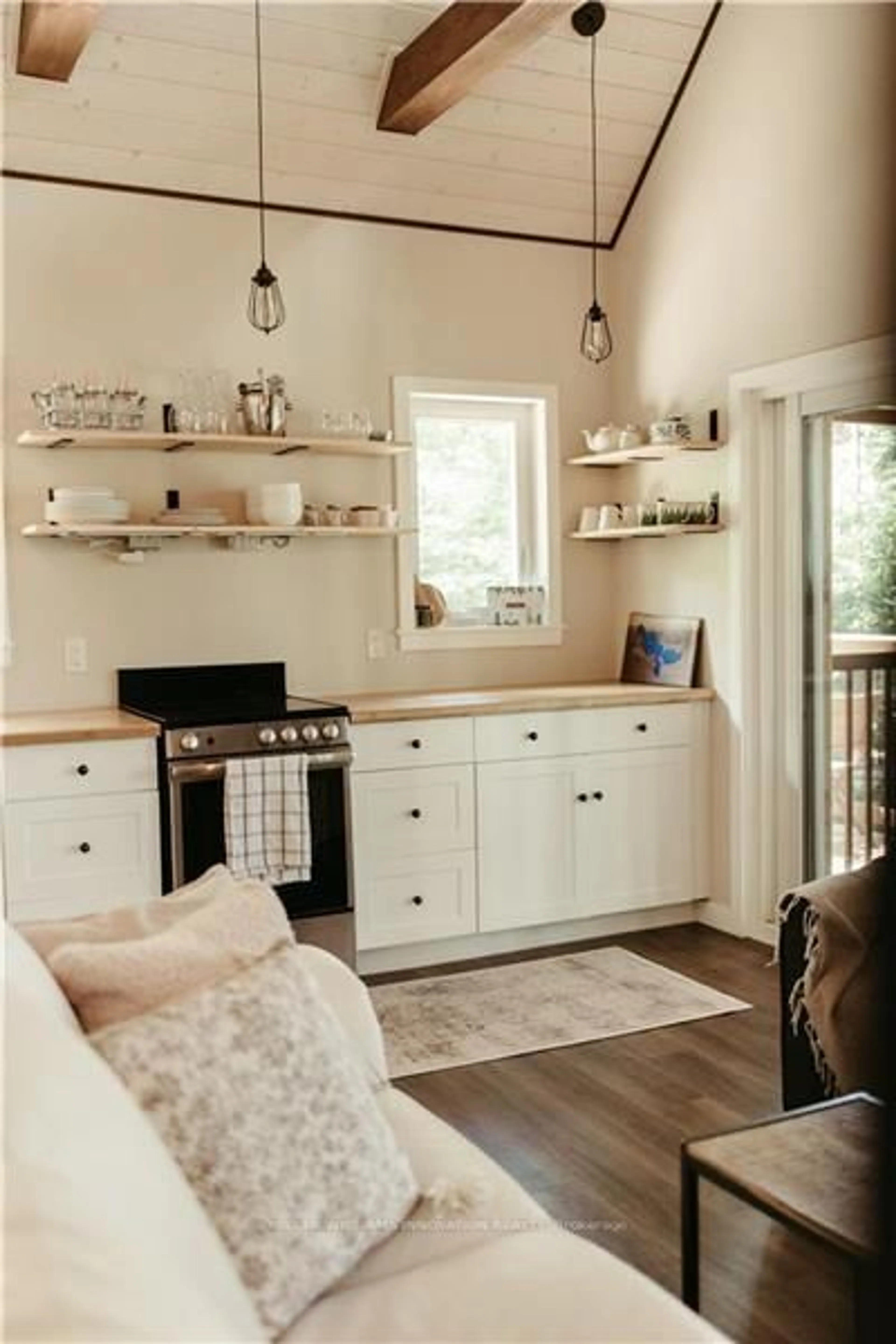 Open concept kitchen, unknown for 3256 Machar Strong Boundary, Parry Sound Remote Area Ontario P0A 1X0
