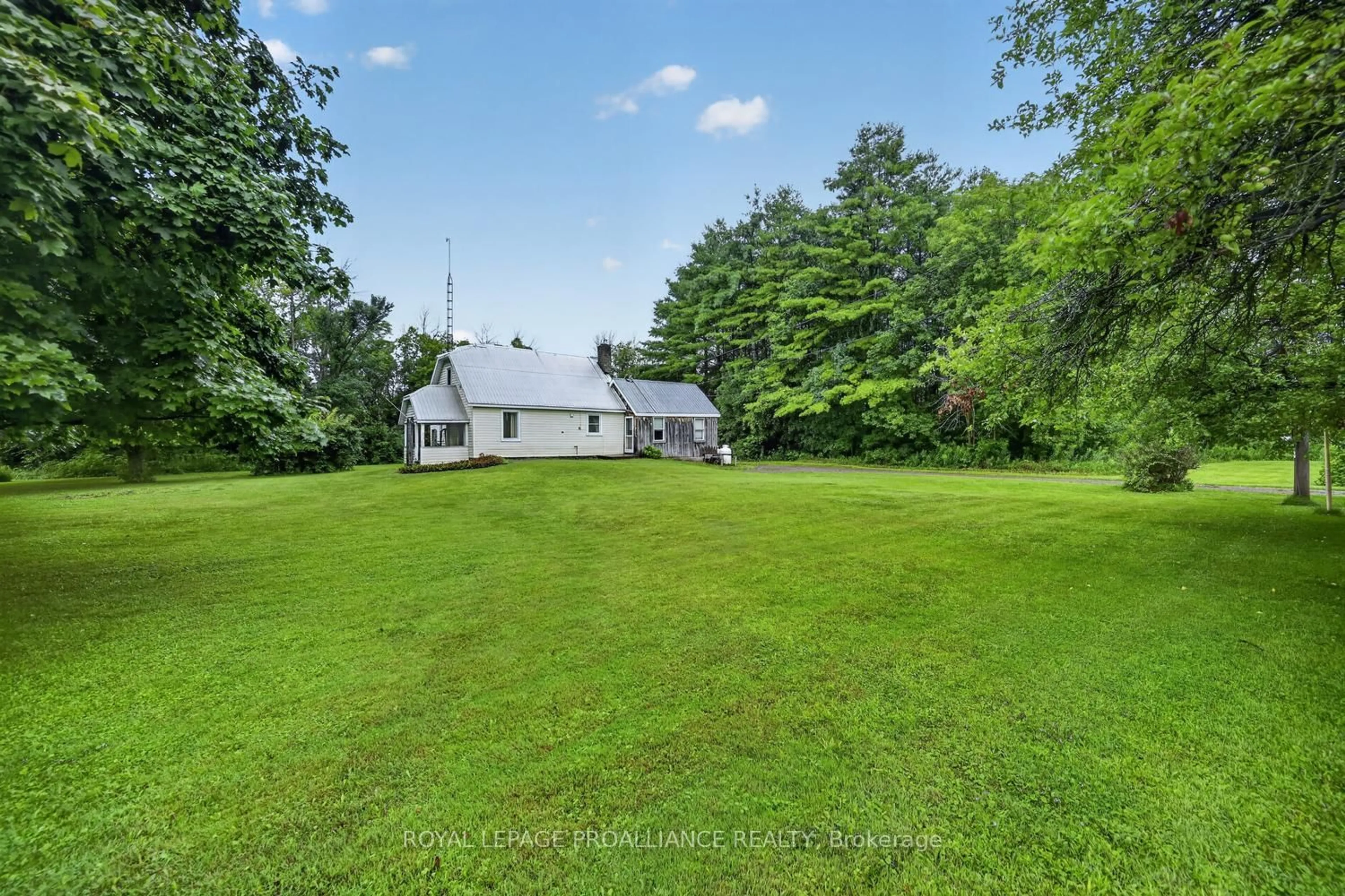 A pic from outside/outdoor area/front of a property/back of a property/a pic from drone, unknown for 11836 Rocksprings Rd, Elizabethtown-Kitley Ontario K0G 1R0