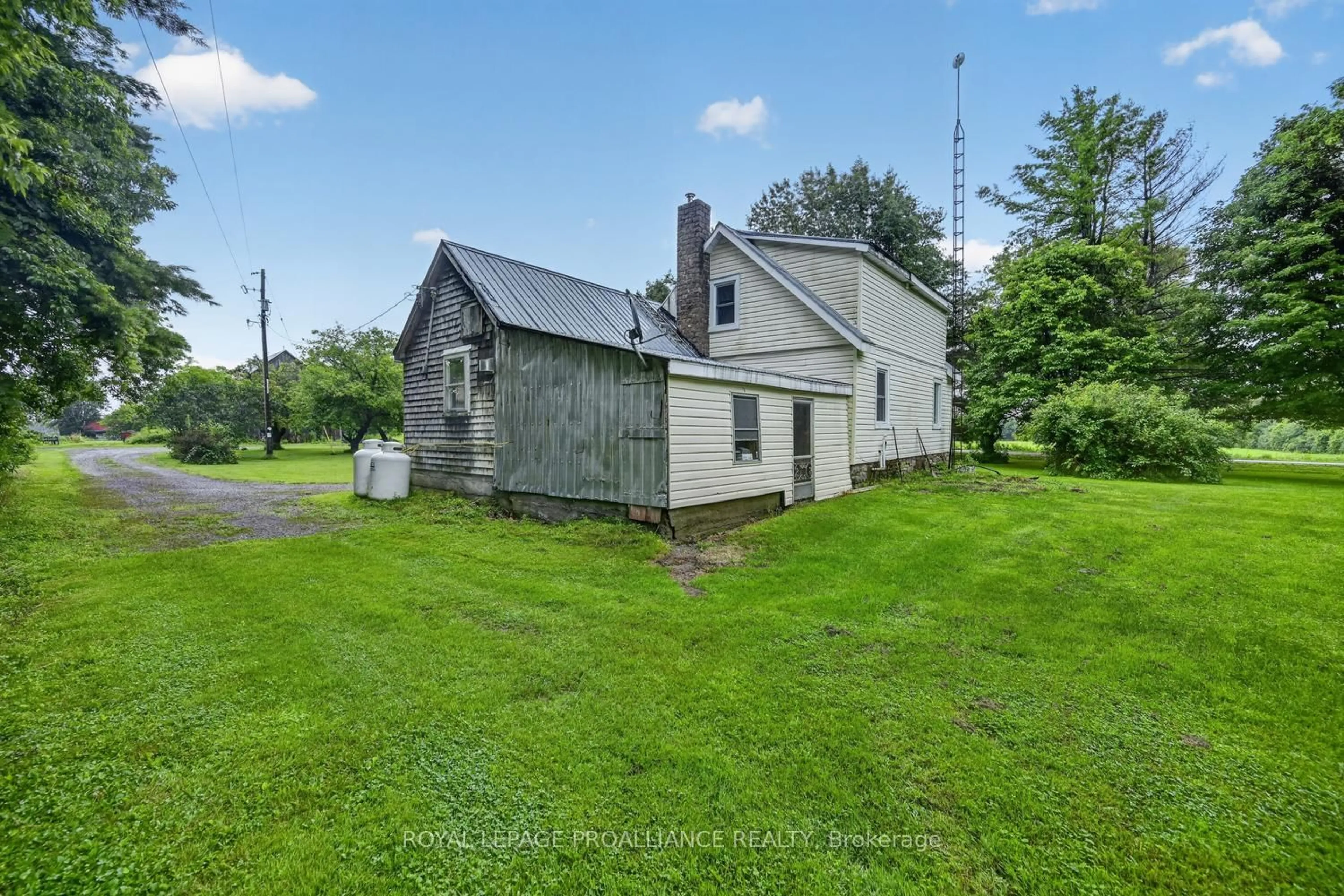 A pic from outside/outdoor area/front of a property/back of a property/a pic from drone, building for 11836 Rocksprings Rd, Elizabethtown-Kitley Ontario K0G 1R0