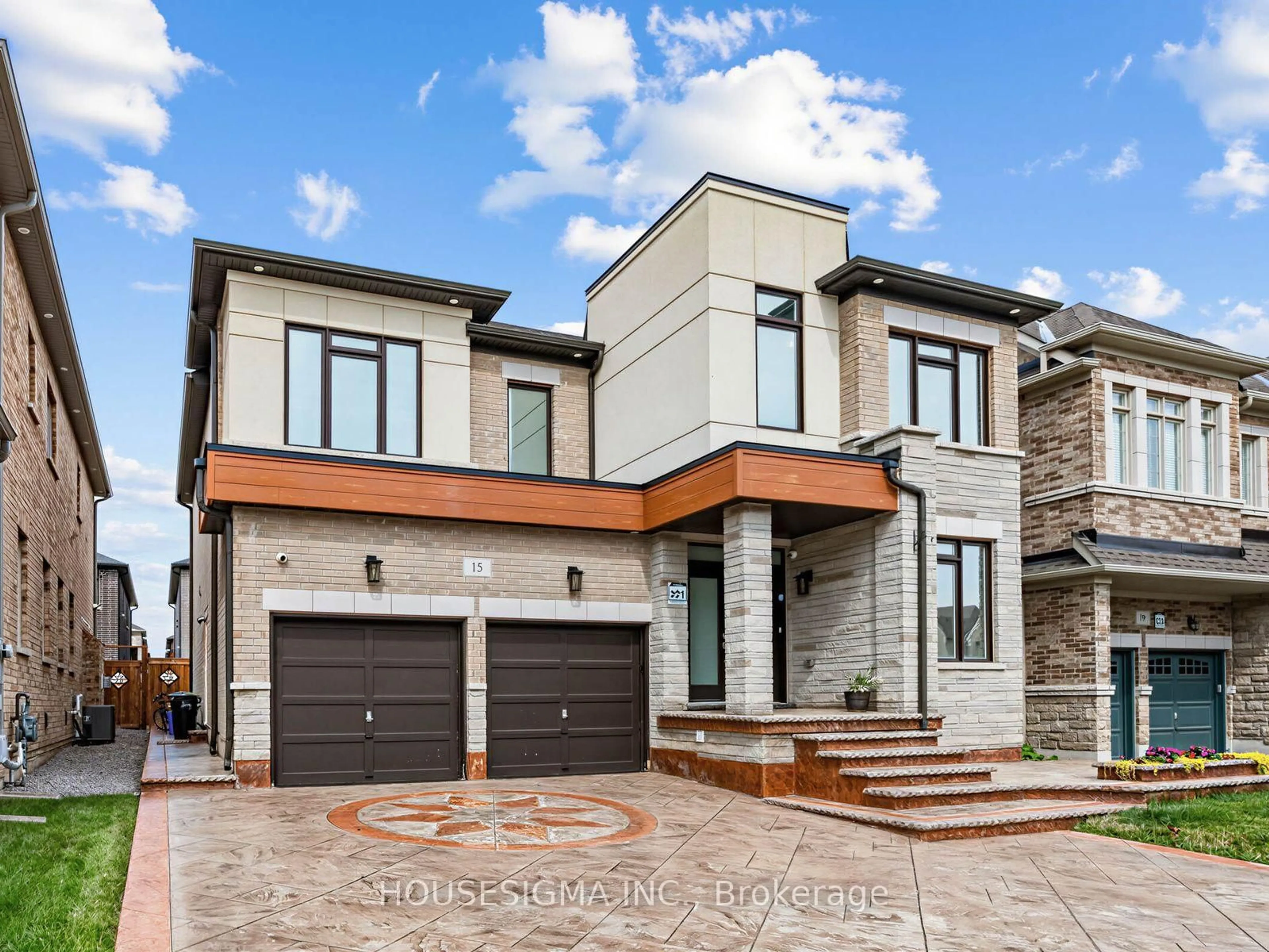 Home with brick exterior material, street for 15 Edworthy Gdns, Hamilton Ontario L8B 1Y8