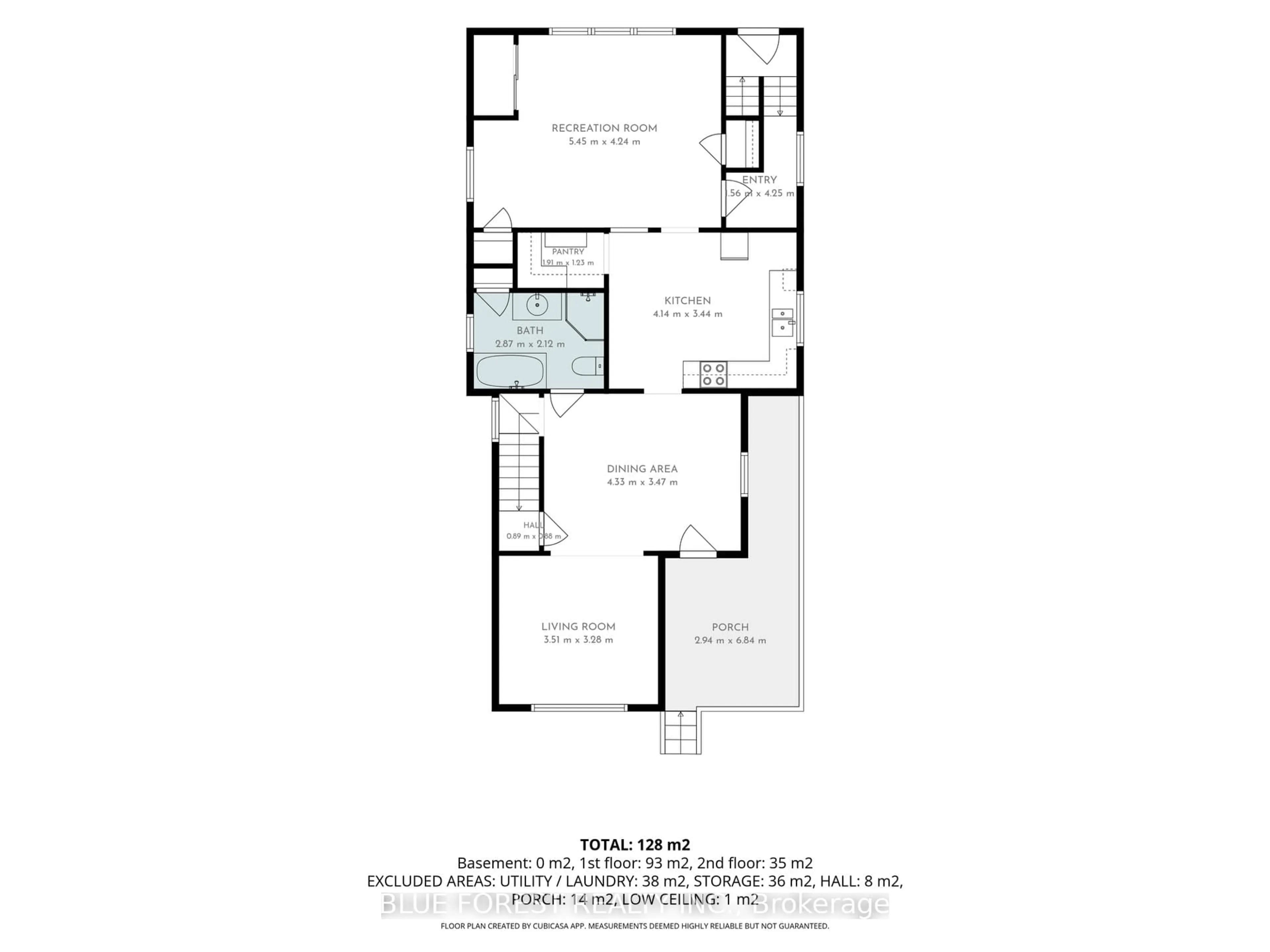 Floor plan for 305 St Clair St, Chatham-Kent Ontario N7L 3J8