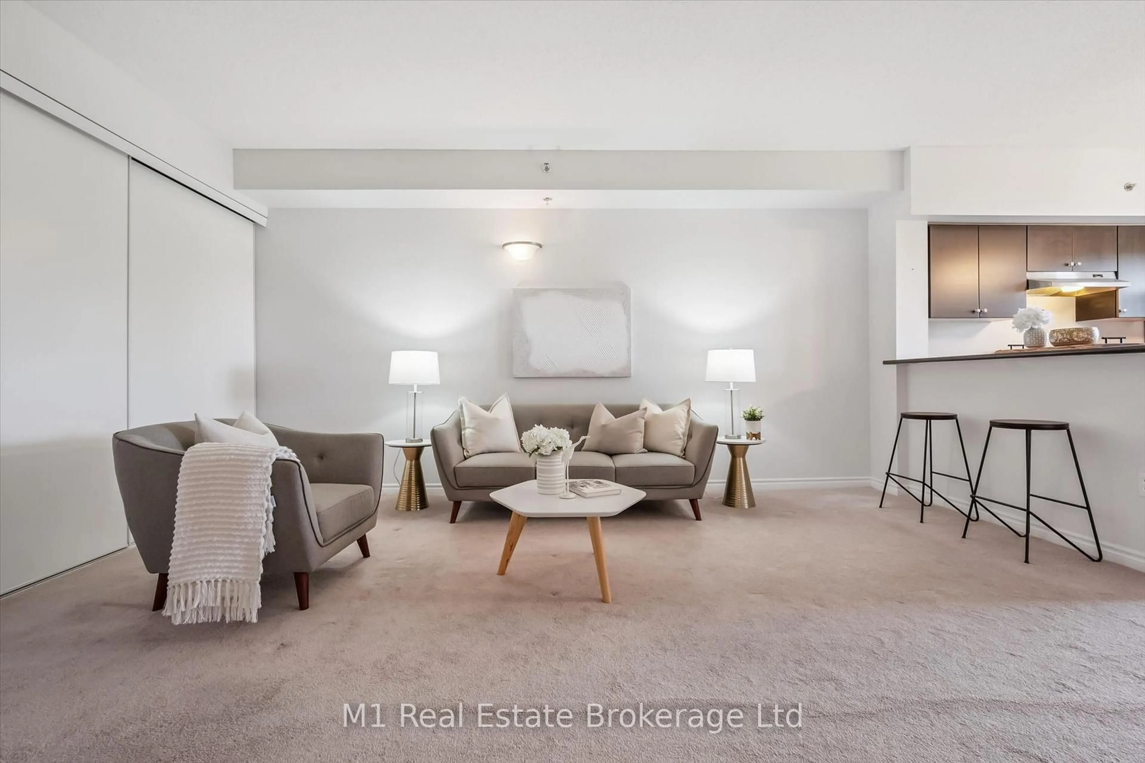 Living room with furniture, unknown for 308 Watson Pkwy #412, Guelph Ontario N1E 0G7