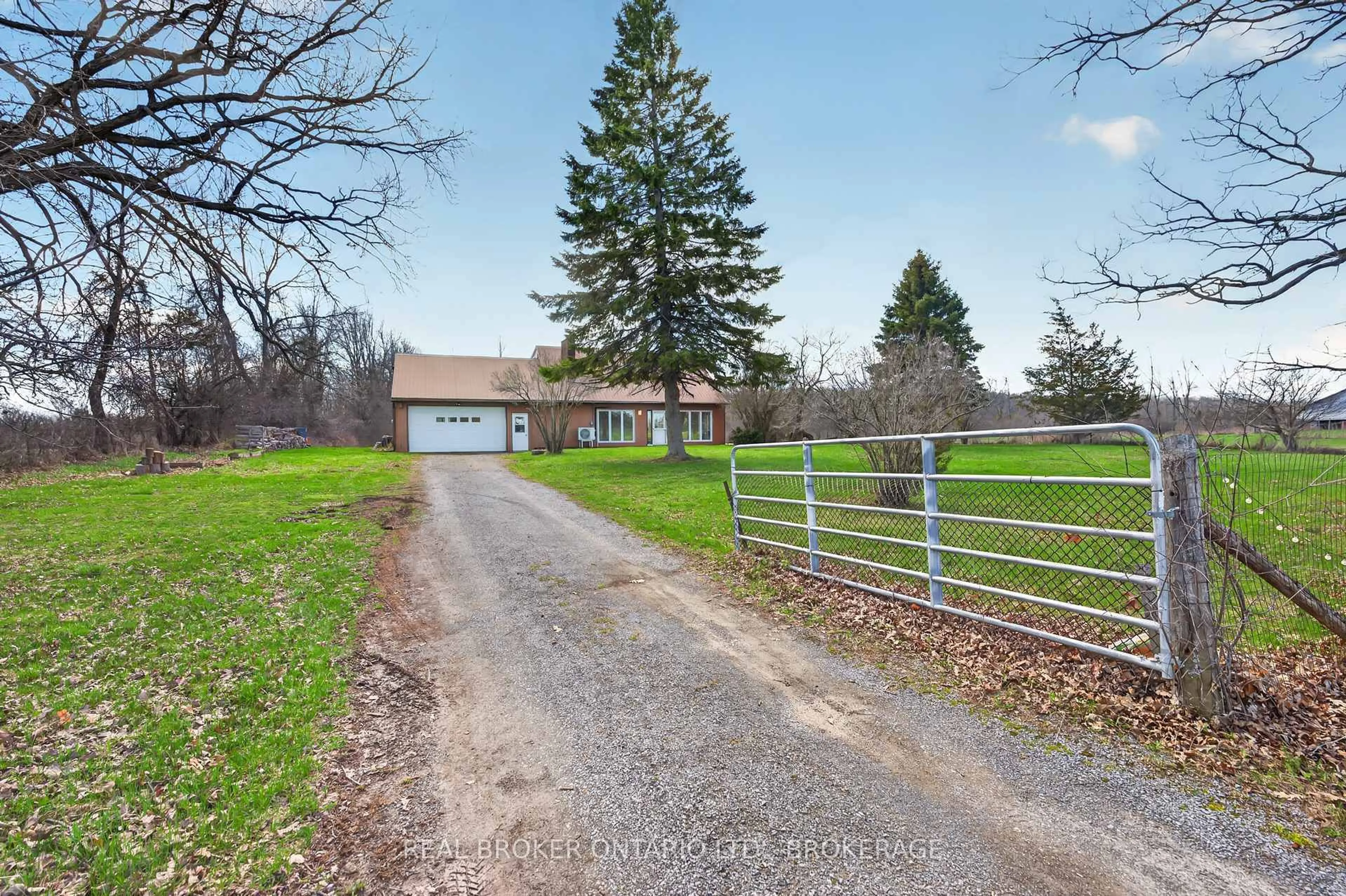 A pic from outside/outdoor area/front of a property/back of a property/a pic from drone, street for 2268 Mcintyre Rd, Bath Ontario K0H 1G0