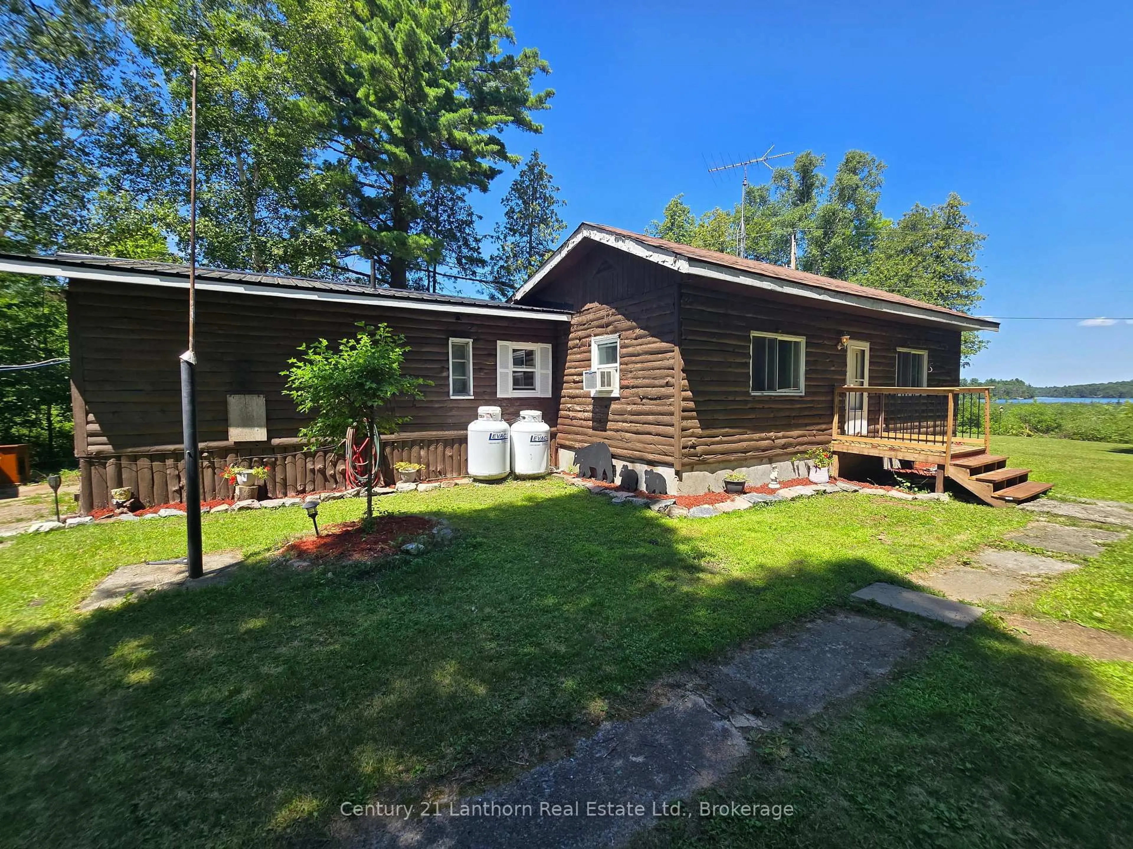 A pic from outside/outdoor area/front of a property/back of a property/a pic from drone, unknown for 1113 Clark Rd, Frontenac Ontario K0H 0B6