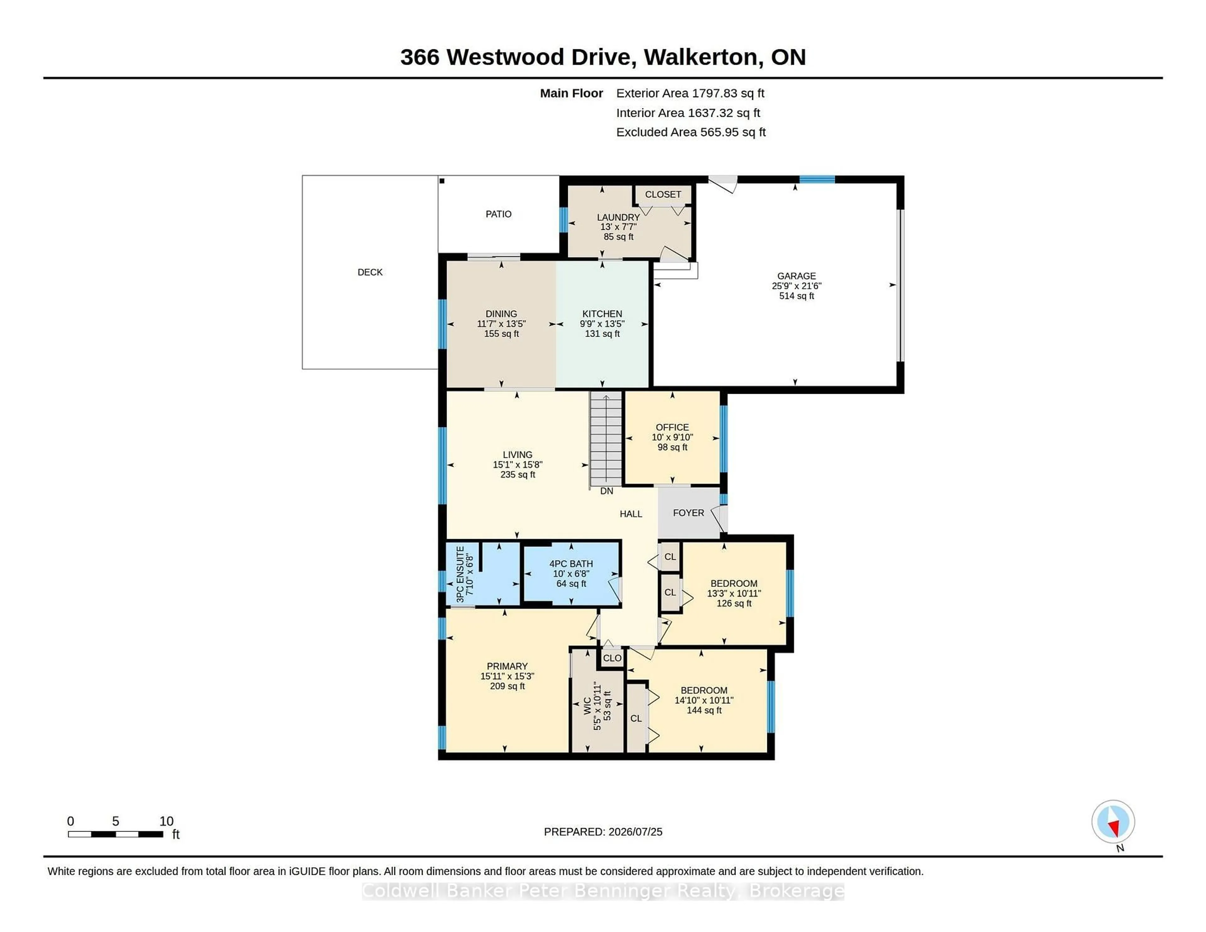 Floor plan for 366 Westwood Dr, Brockton Ontario N0G 2V0