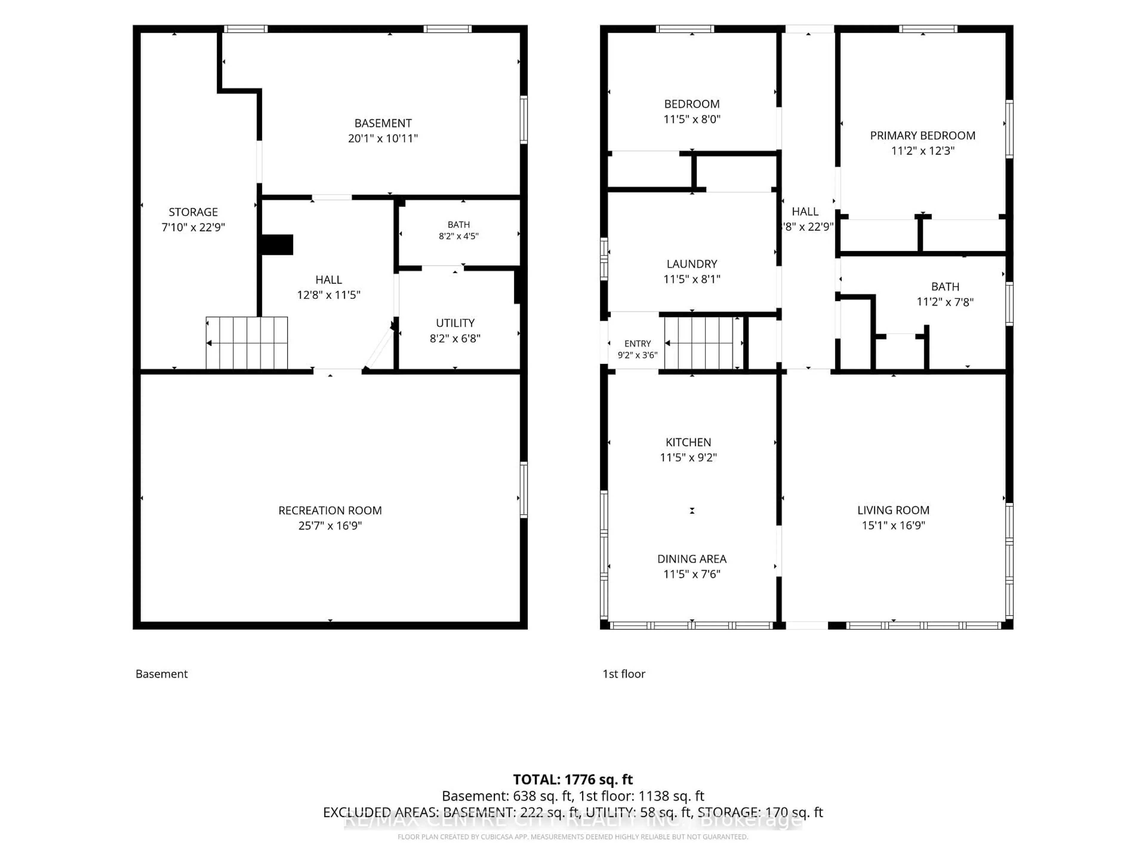 Floor plan for 40 Chestnut St, Aylmer Ontario N5H 1E6