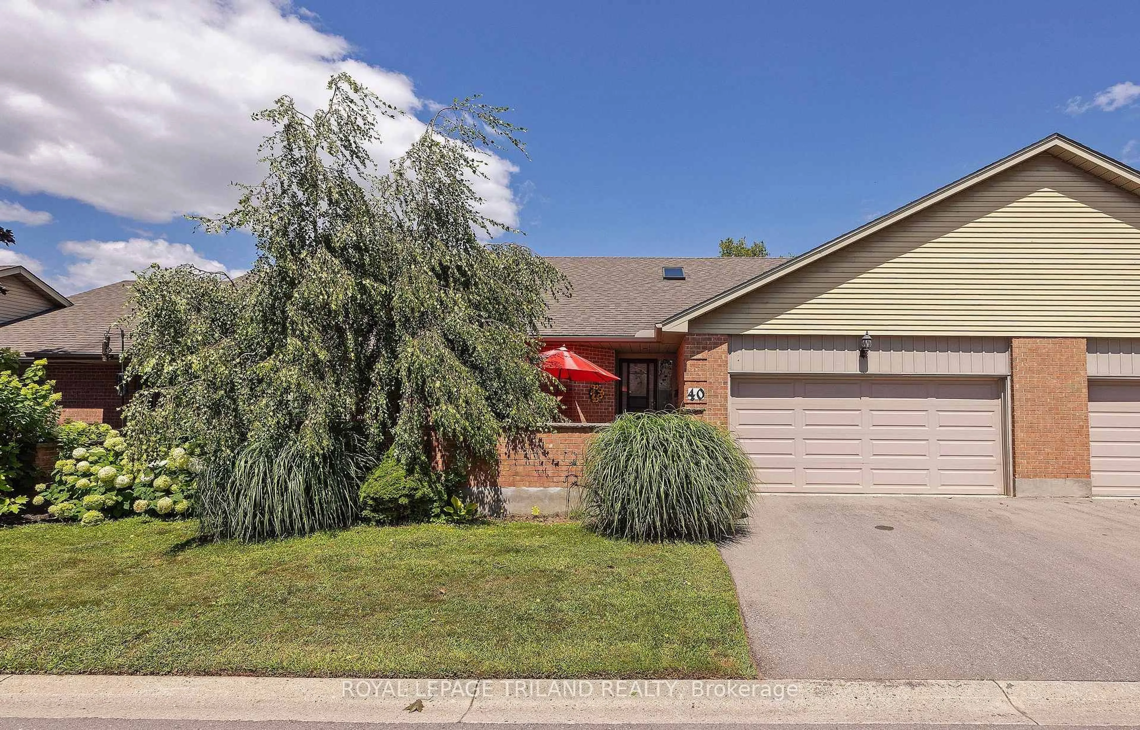 Home with brick exterior material, street for 2 Cadeau Terr #40, London South Ontario N6K 4G4