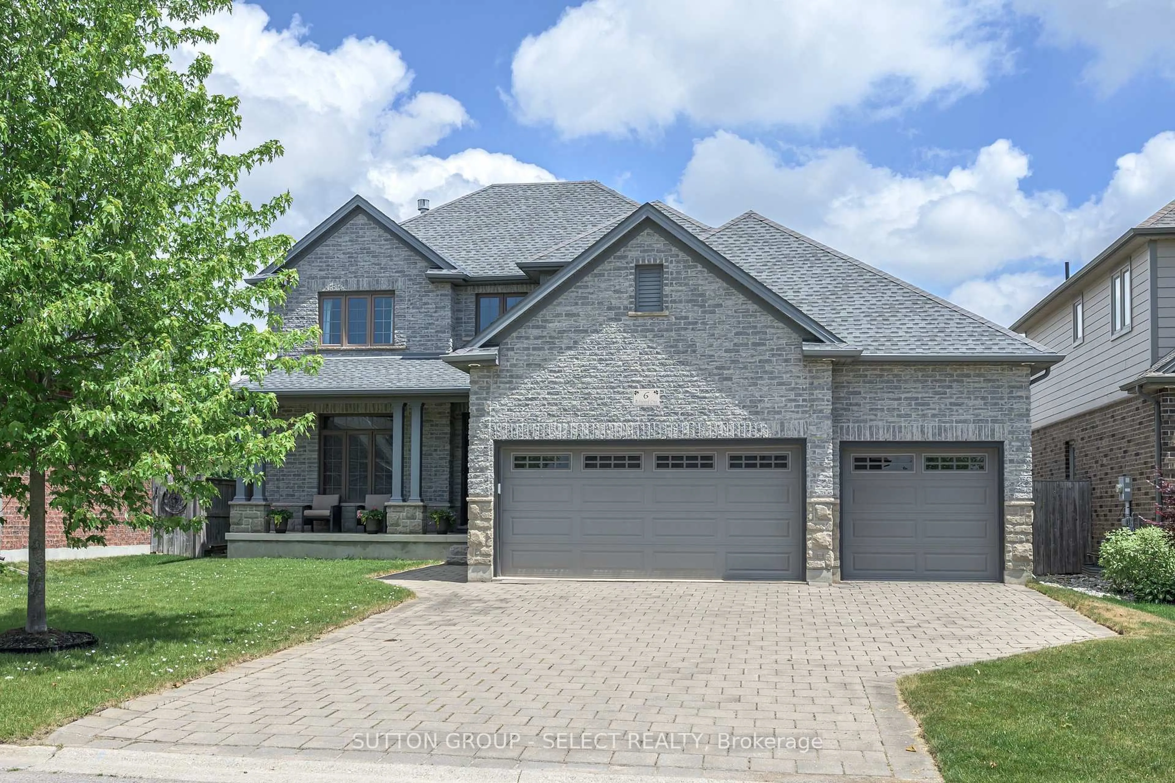 Home with brick exterior material, street for 6 Ashwood Cres, Middlesex Centre Ontario N0M 2A0