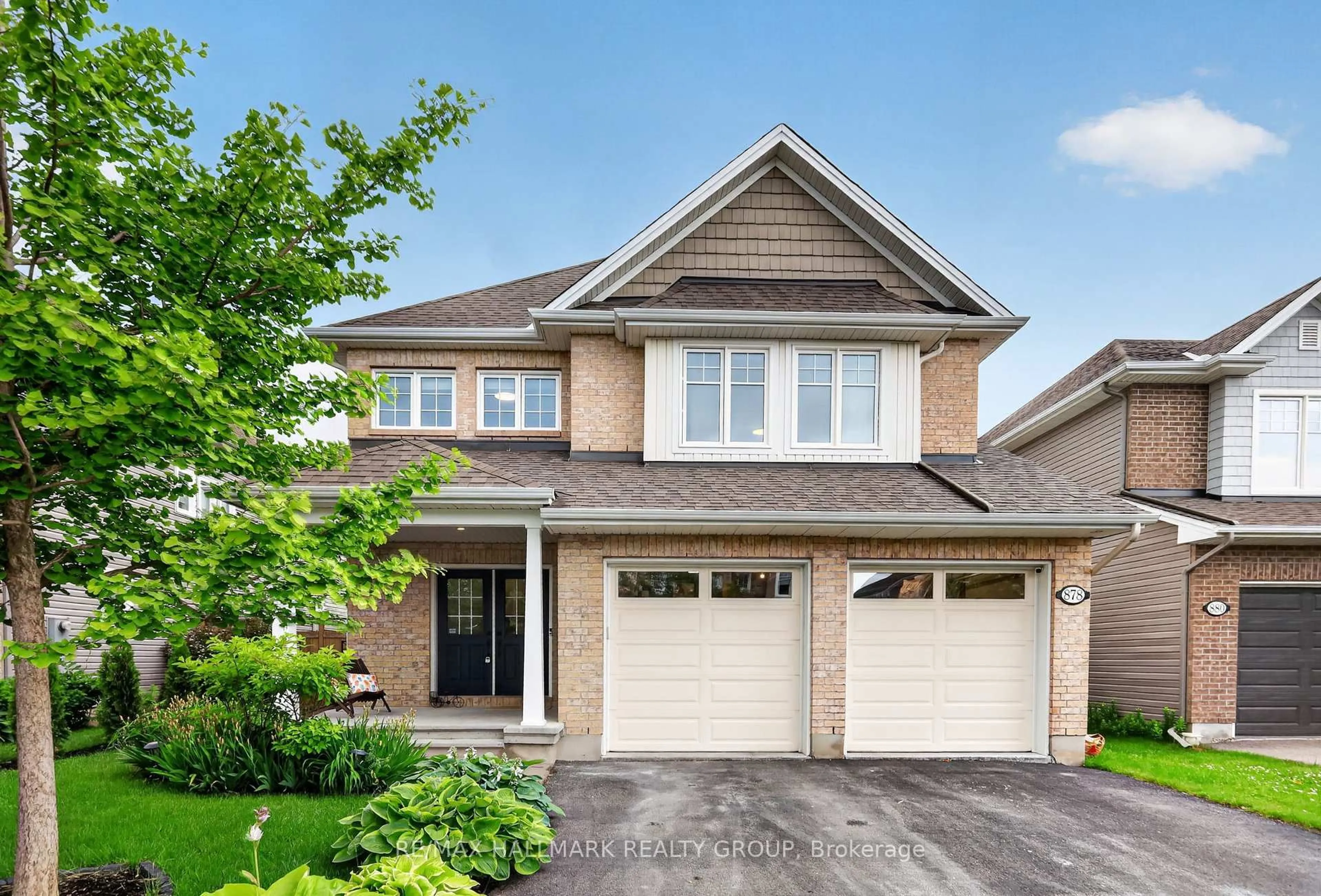 Home with brick exterior material, street for 878 EXCURSION Way, Ottawa Ontario K2J 6E3