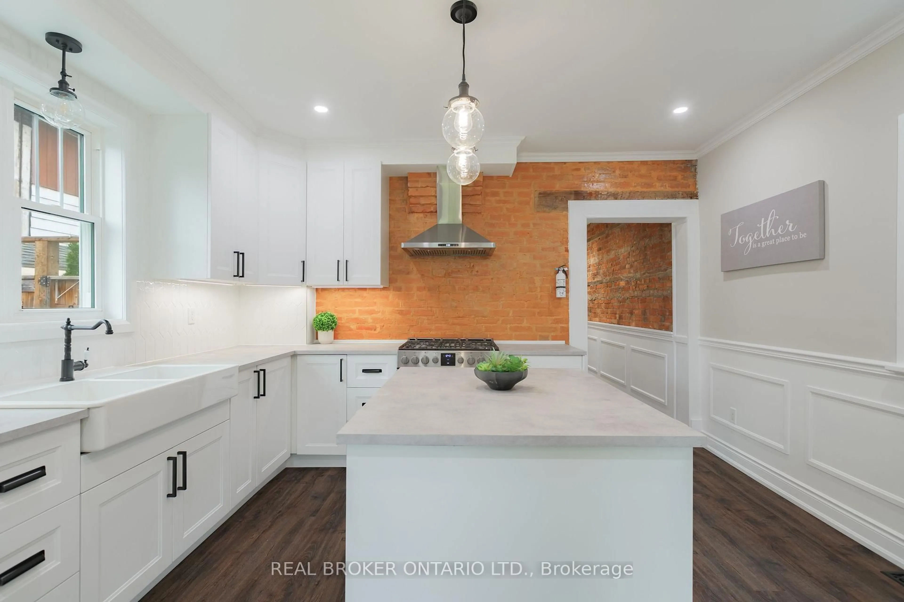 Contemporary kitchen, unknown for 46 Murray St, Hamilton Ontario L8L 3E9