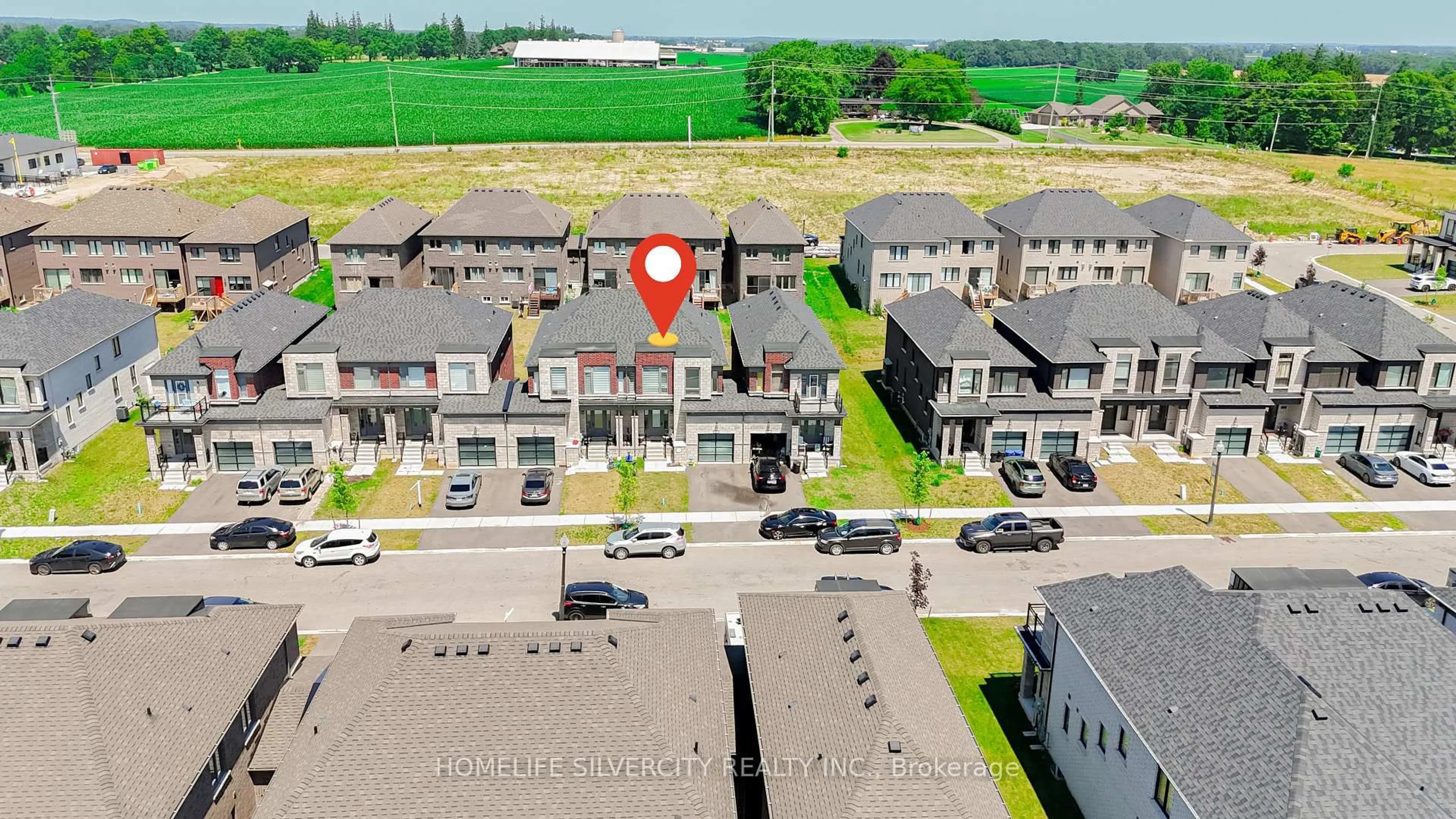 A pic from outside/outdoor area/front of a property/back of a property/a pic from drone, street for 133 Cole Terr, Woodstock Ontario N4T 0P5
