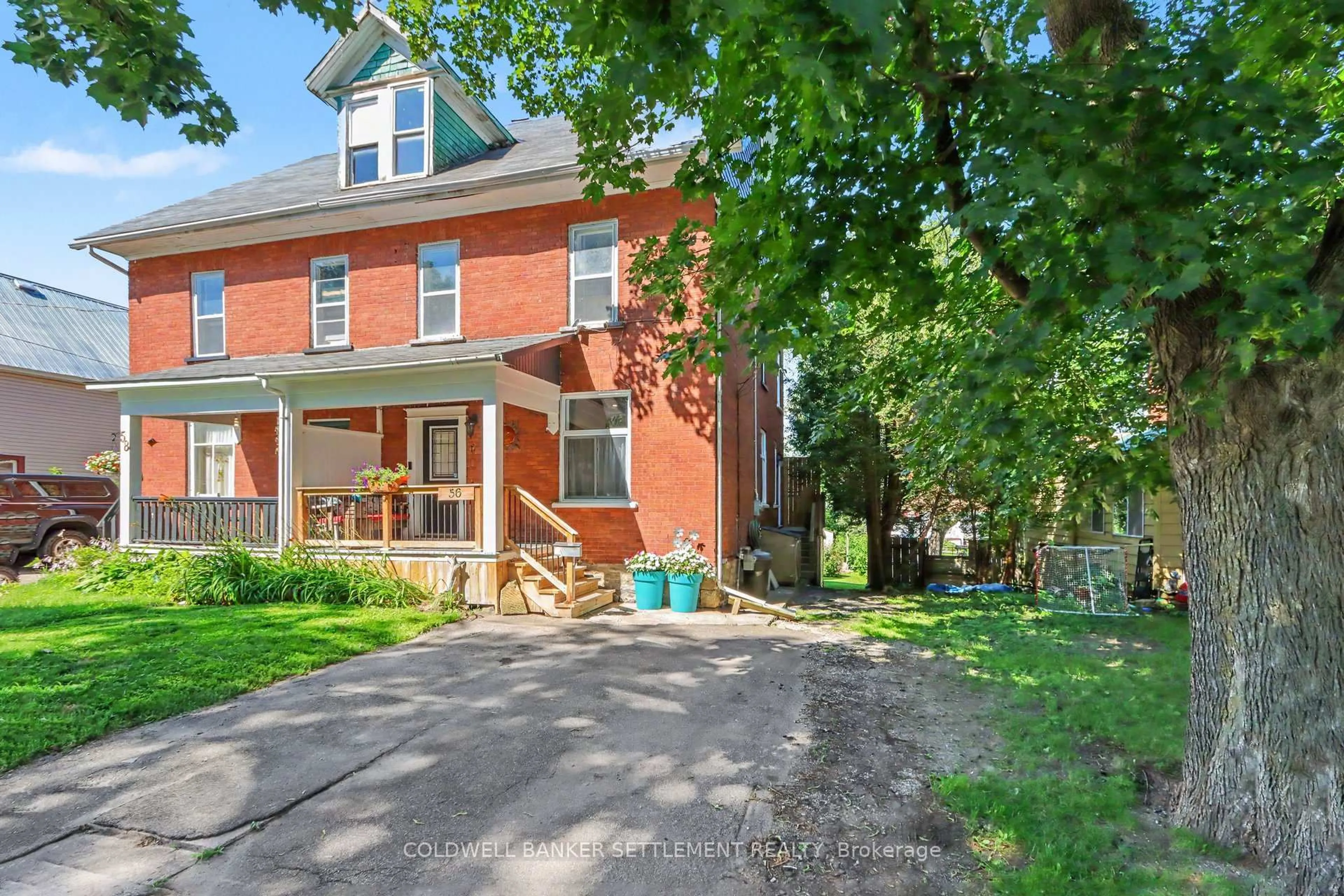 Home with brick exterior material, street for 56 Aberdeen Ave, Smiths Falls Ontario K7A 4N6