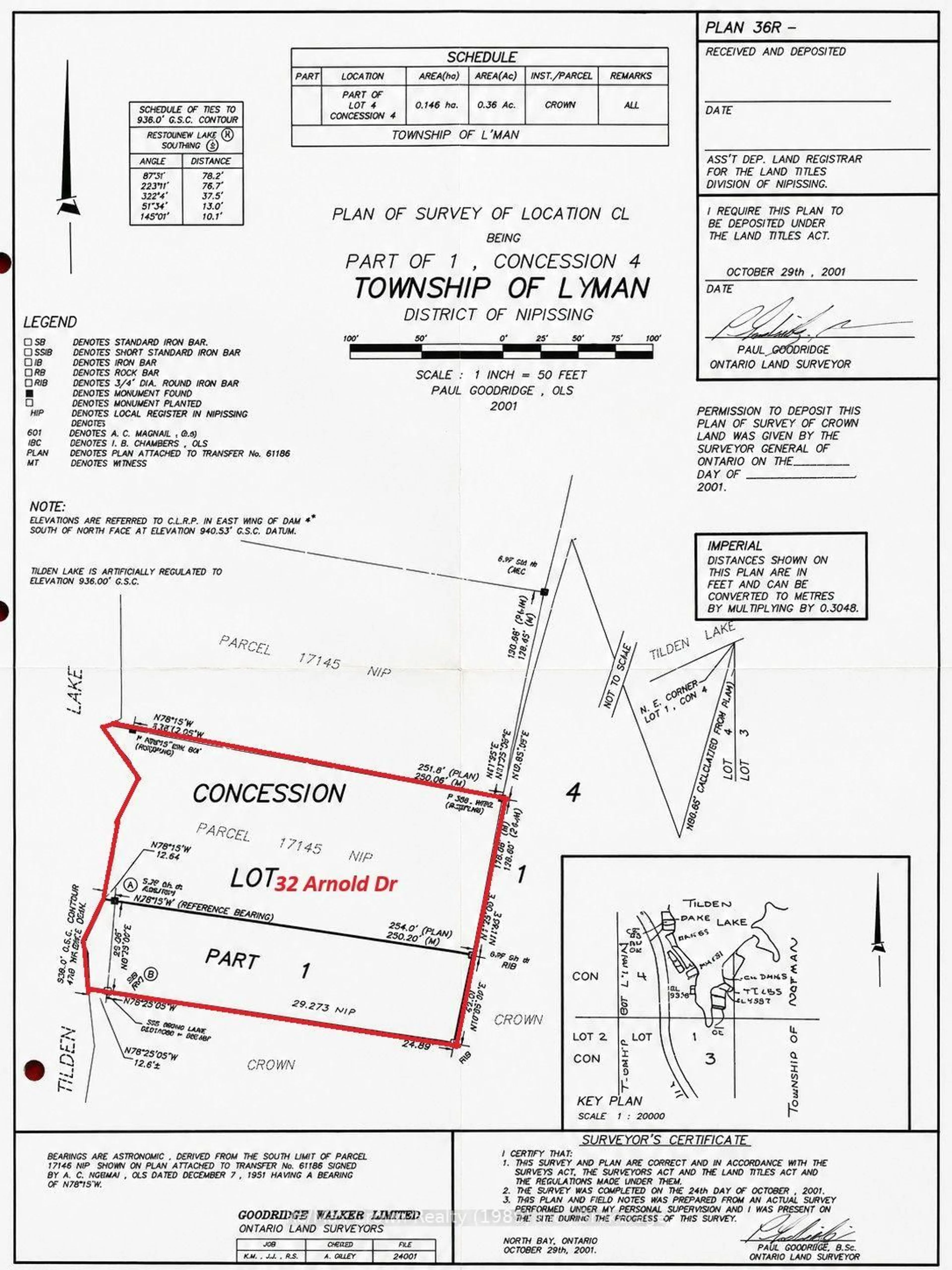 Floor plan for 32 Arnold Dr, Unorganized Townships Ontario P0H 2K0