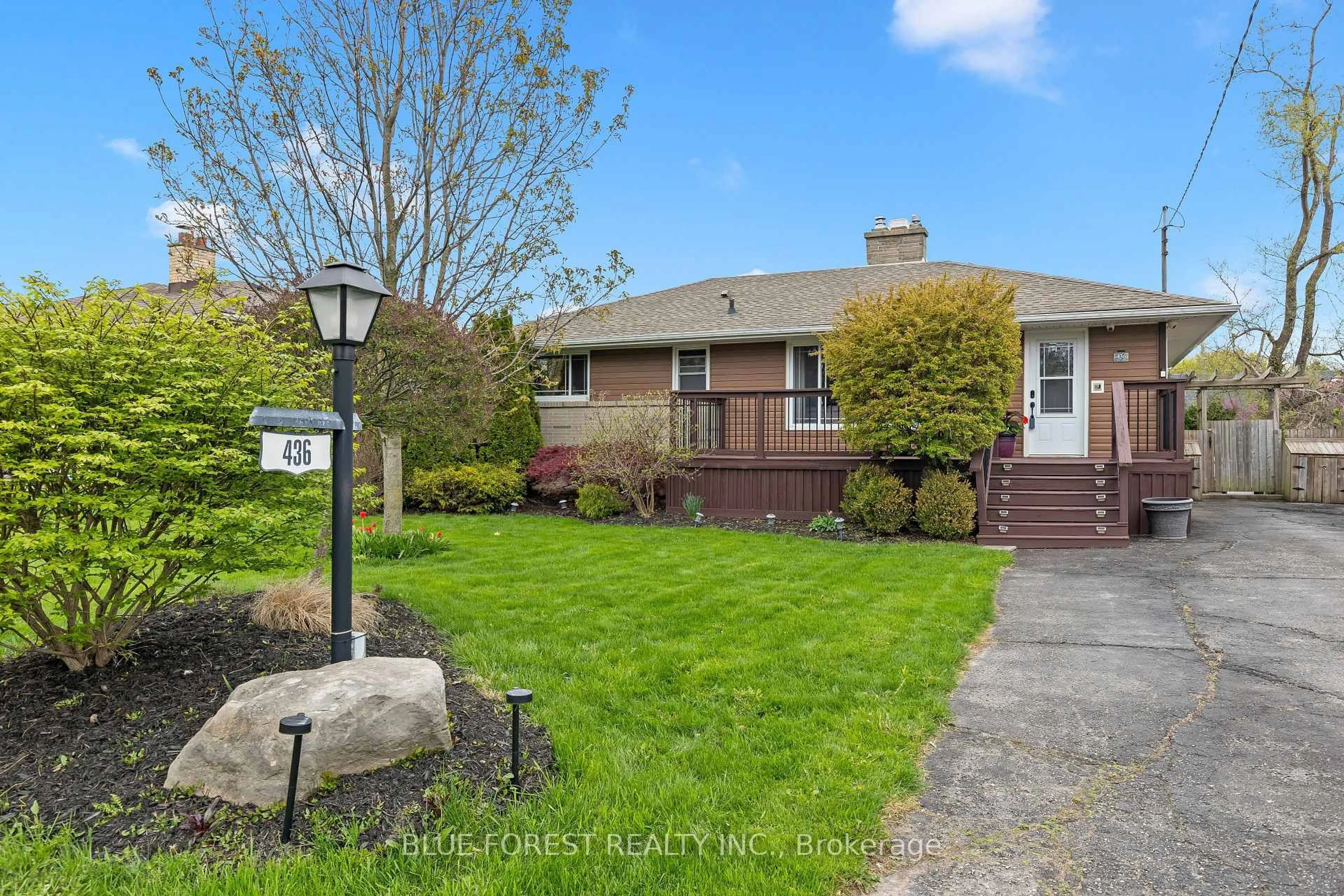 Home with brick exterior material, street for 436 Baseline Rd, London South Ontario N6C 2P6
