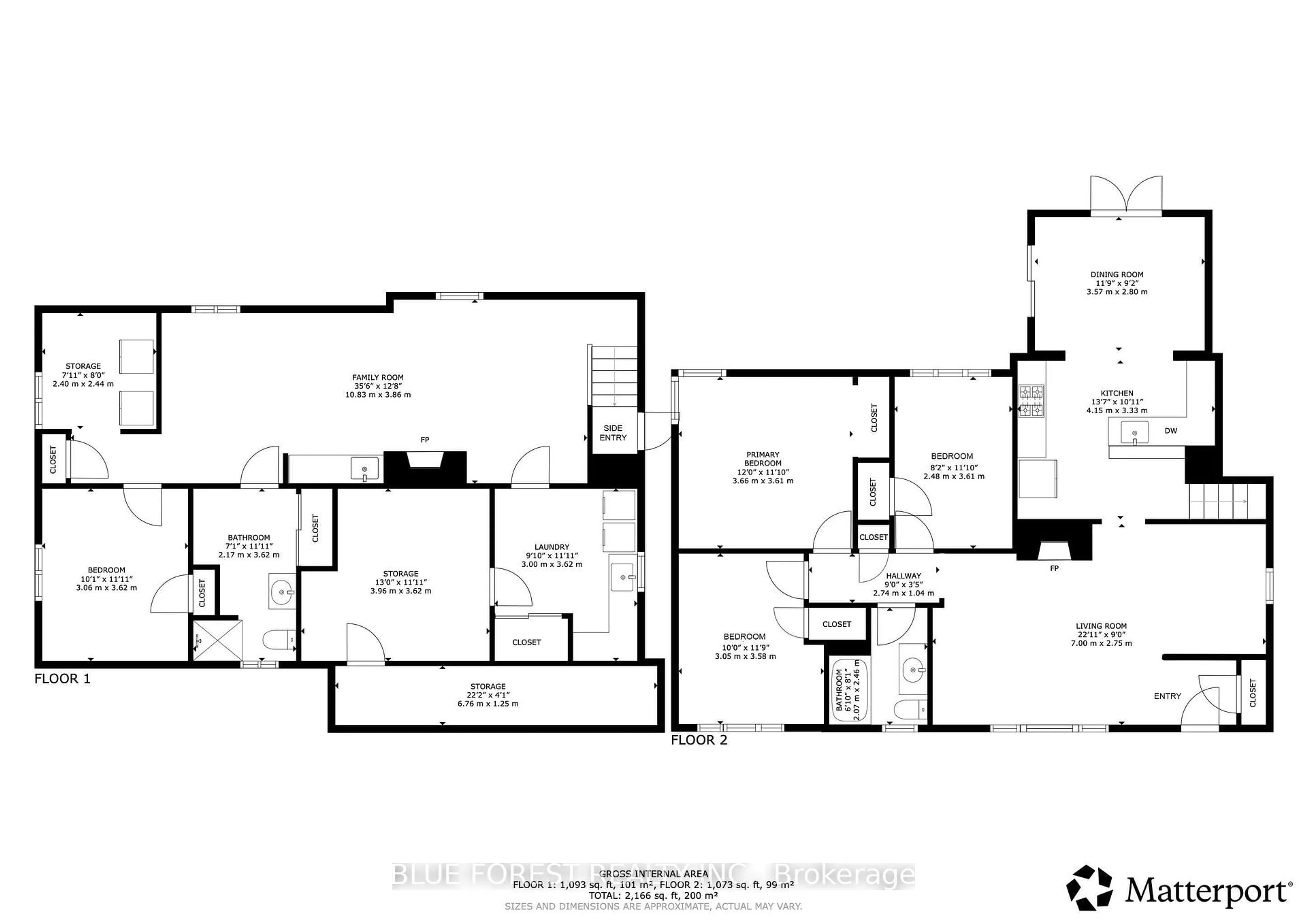 Floor plan for 436 Baseline Rd, London South Ontario N6C 2P6
