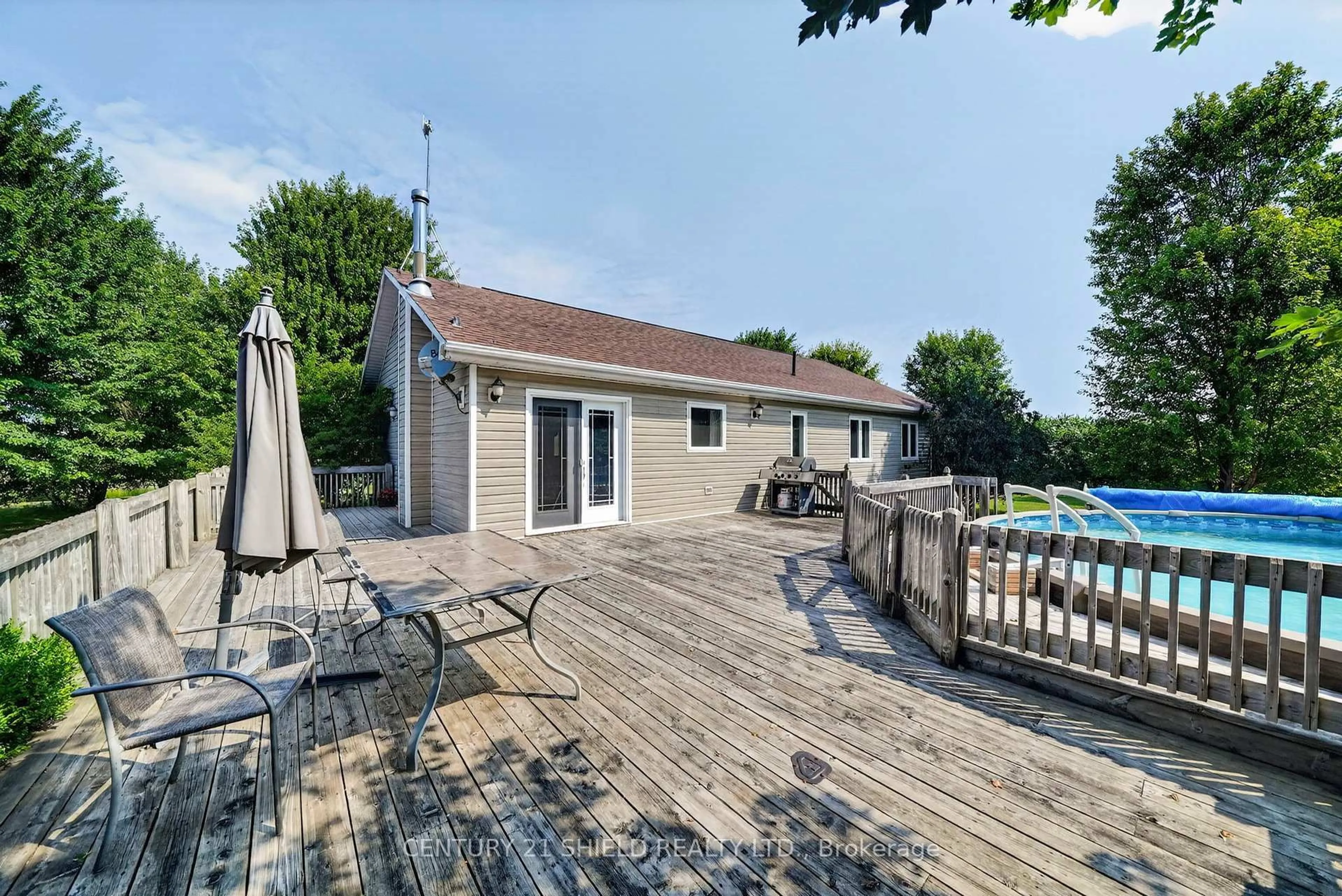 Patio, water/lake/river/ocean view for 17614 Bloomington Rd, North Stormont Ontario K0C 1T0