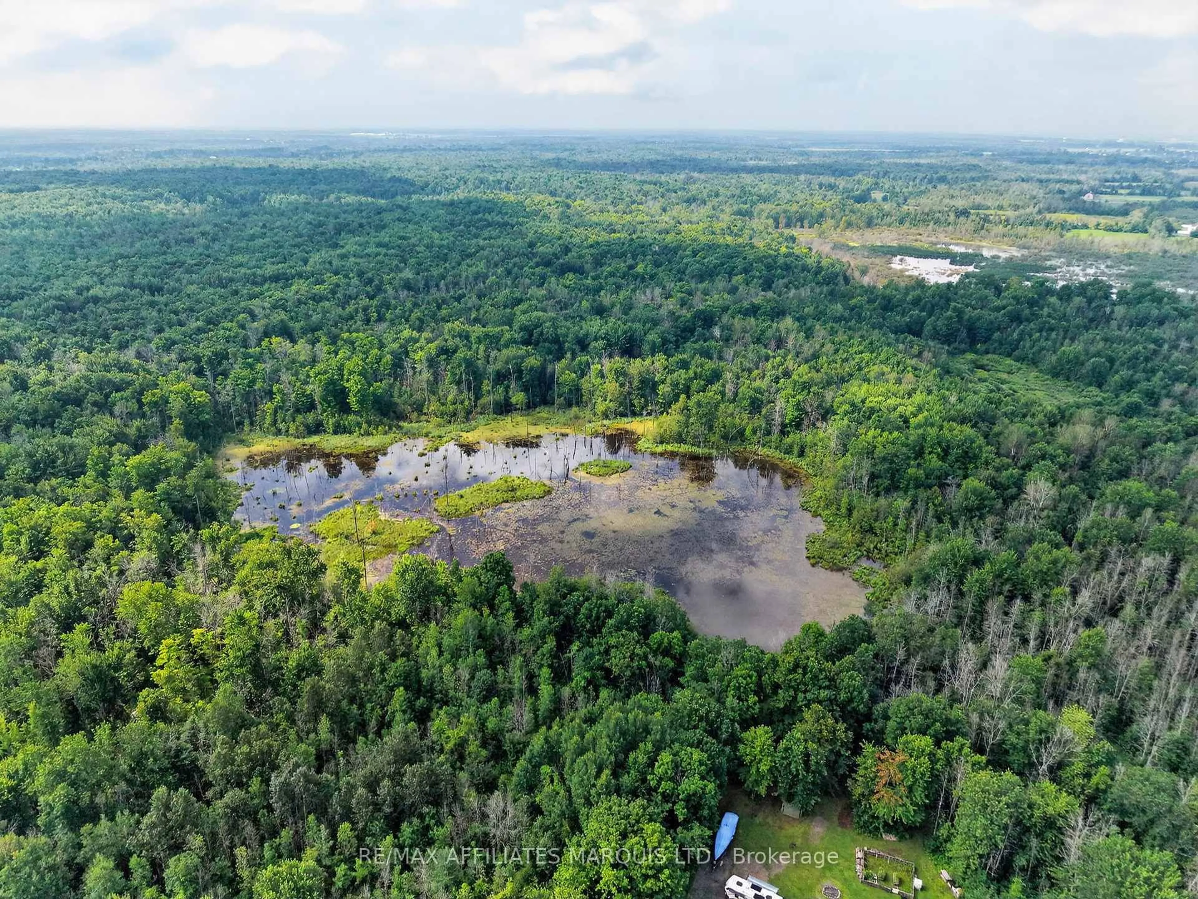 A pic from outside/outdoor area/front of a property/back of a property/a pic from drone, forest/trees view for 2512 COUNTY ROAD 30 Rd, North Glengarry Ontario K0C 1A0