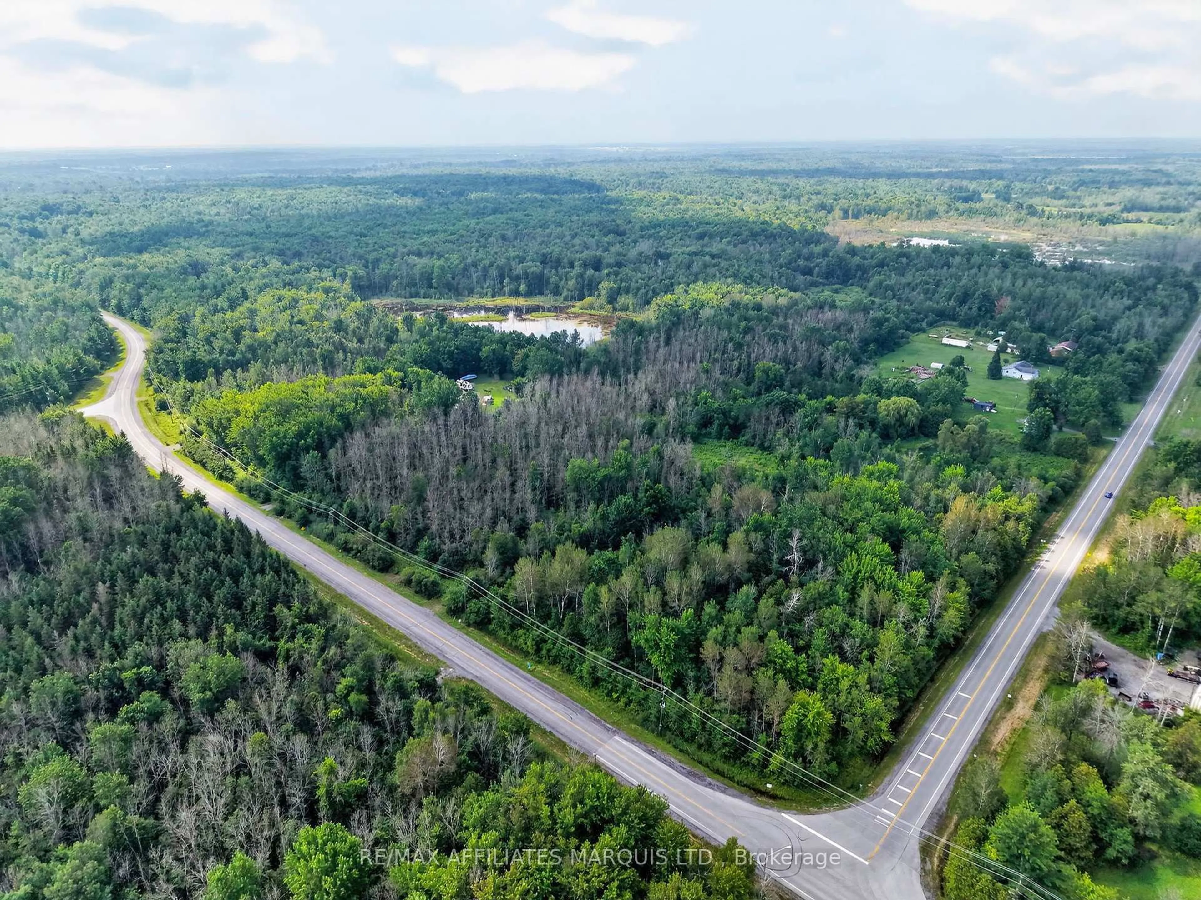 A pic from outside/outdoor area/front of a property/back of a property/a pic from drone, forest/trees view for 2512 COUNTY ROAD 30 Rd, North Glengarry Ontario K0C 1A0