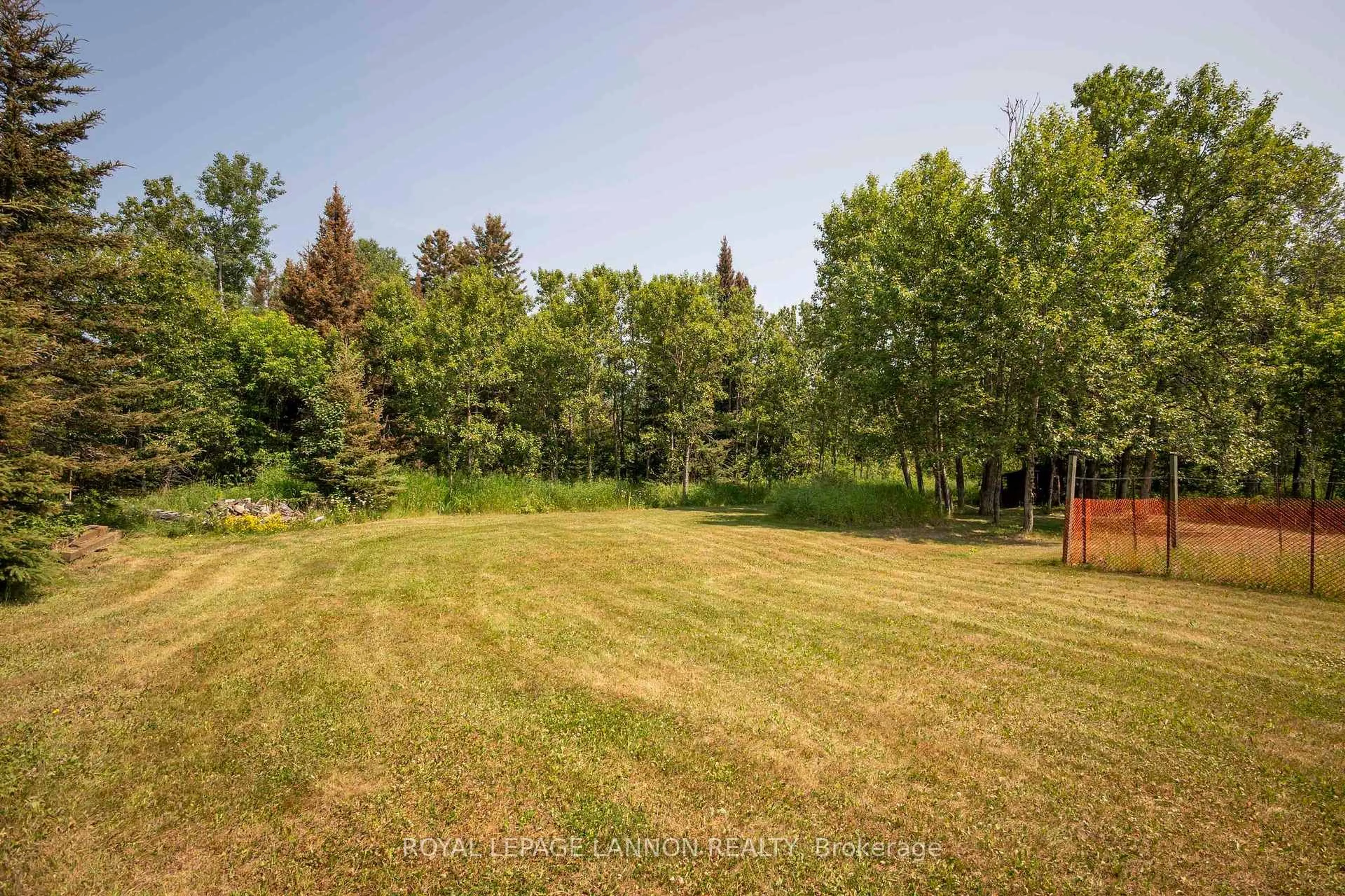 A pic from outside/outdoor area/front of a property/back of a property/a pic from drone, forest/trees view for 1312 John Street Rd, Thunder Bay Ontario P7B 2A3
