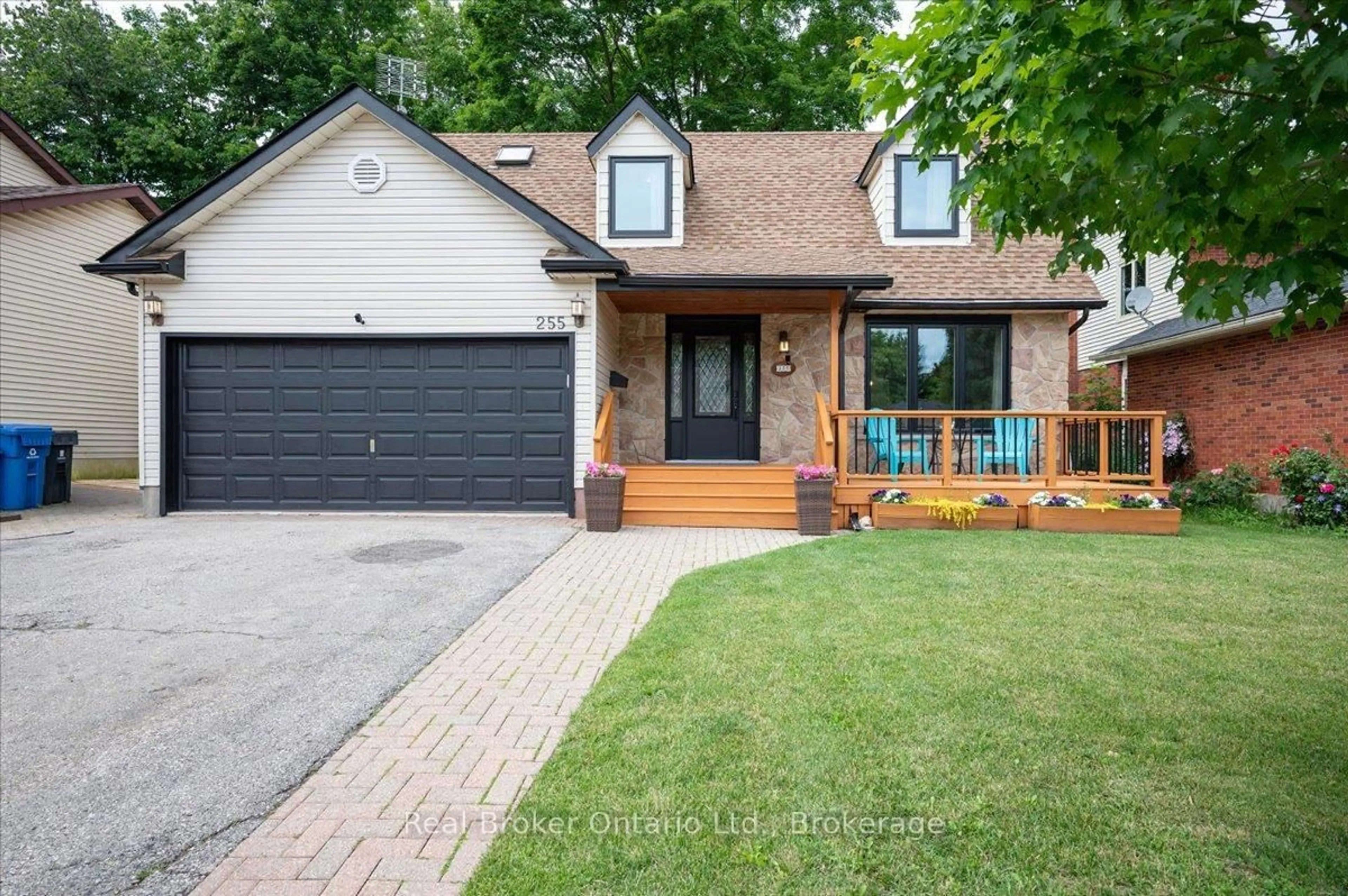 Home with brick exterior material, street for 255 West Acres Dr, Guelph Ontario N1H 7N9